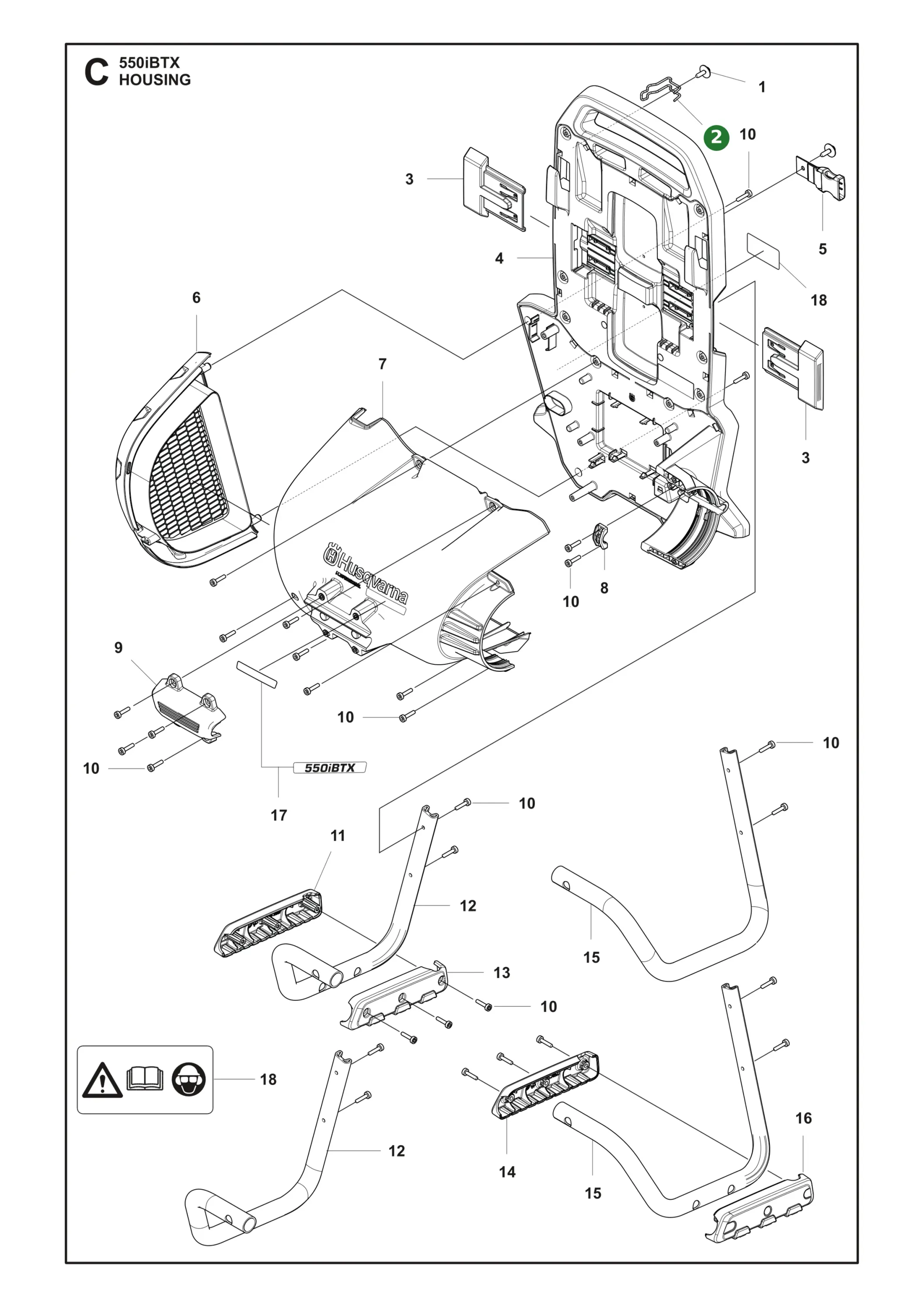 Position im Ersatzteilkatalog