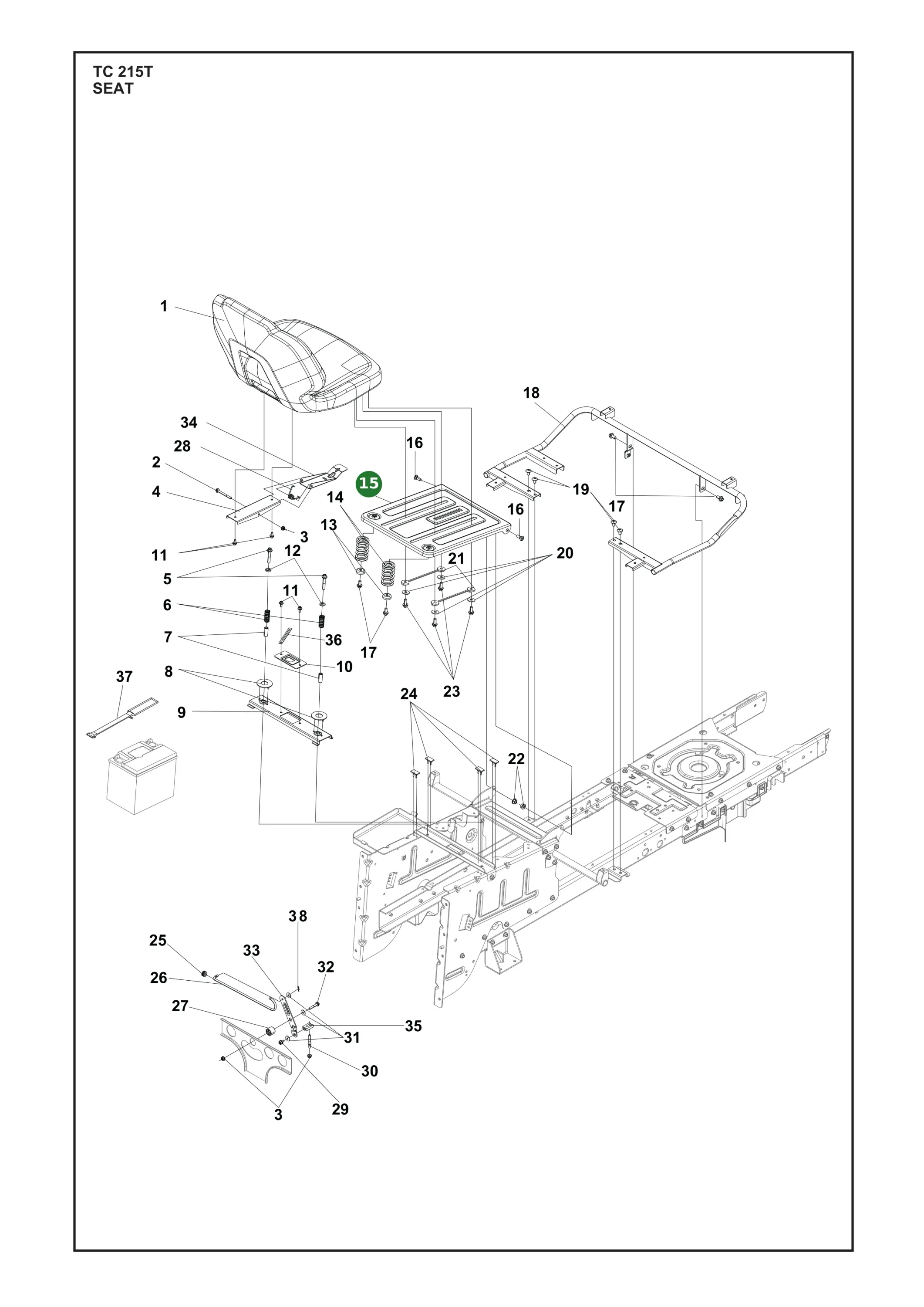 Position im Ersatzteilkatalog