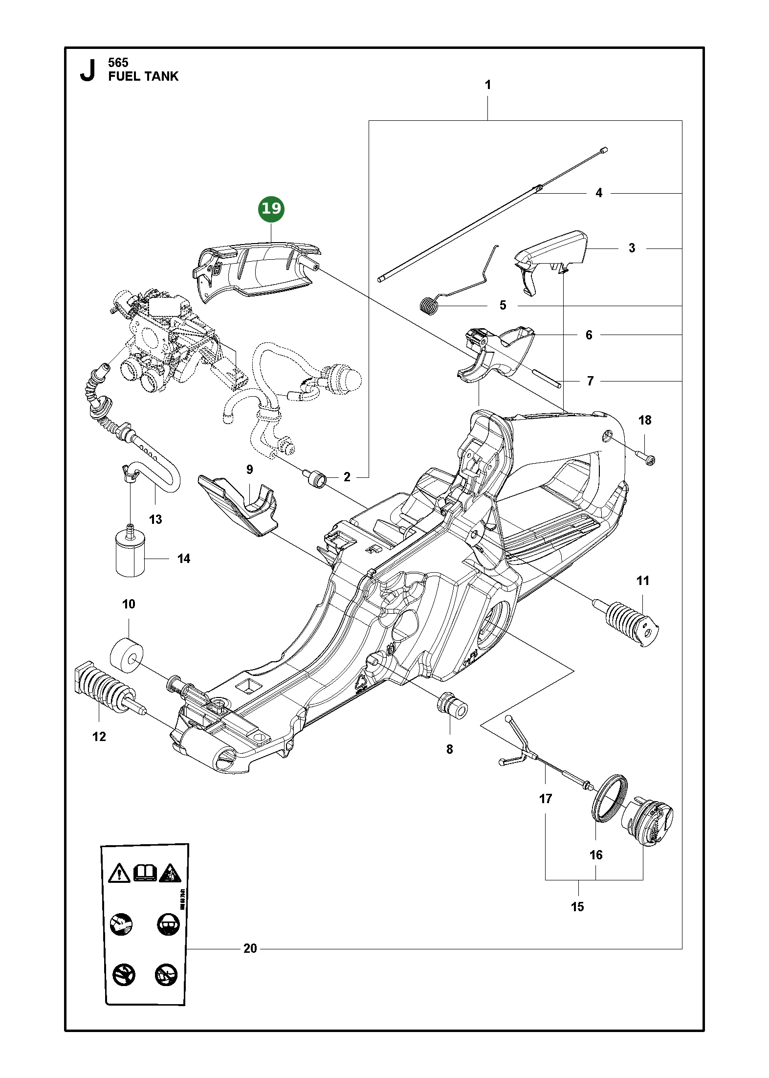 Position im Ersatzteilkatalog