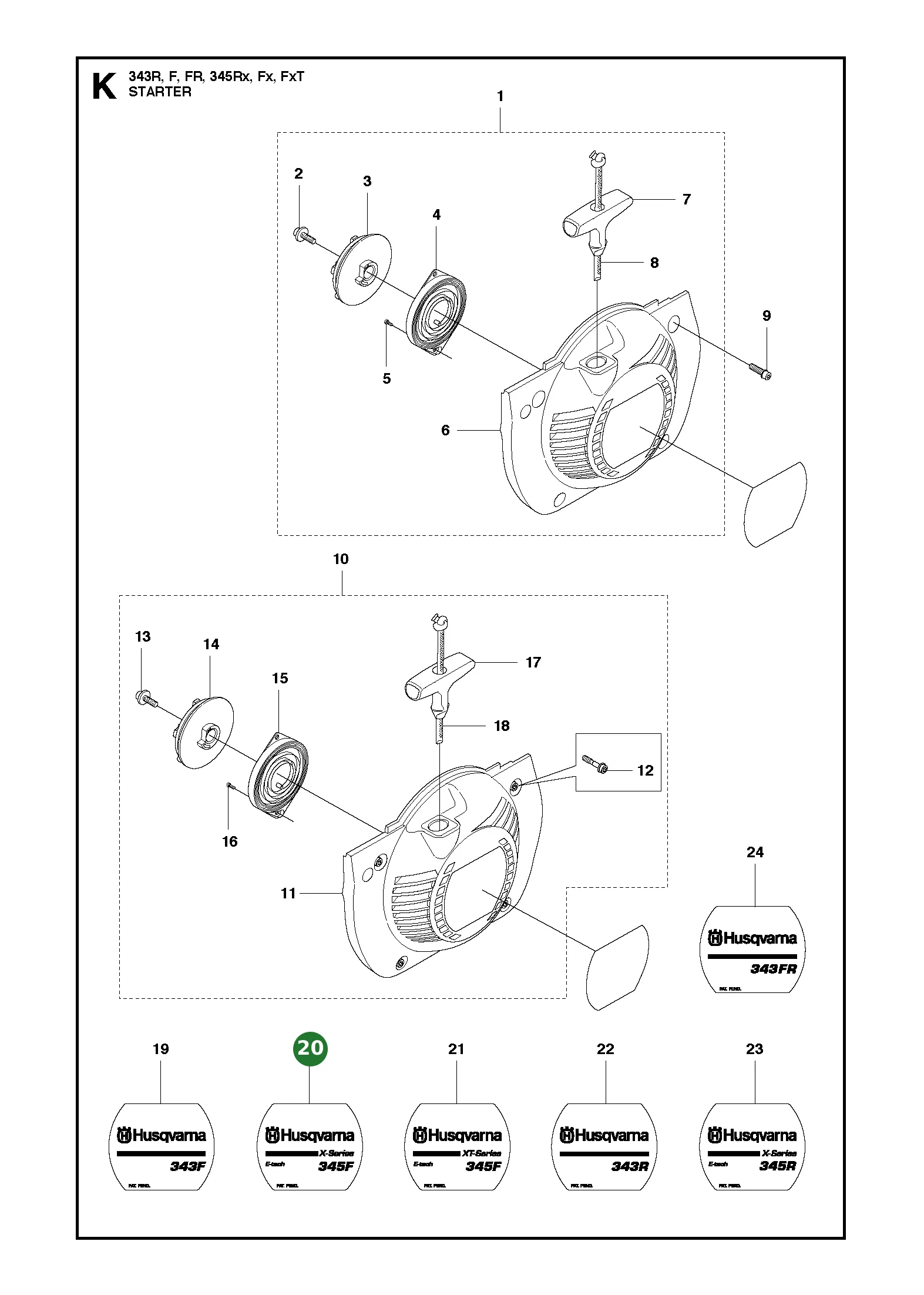 Position im Ersatzteilkatalog