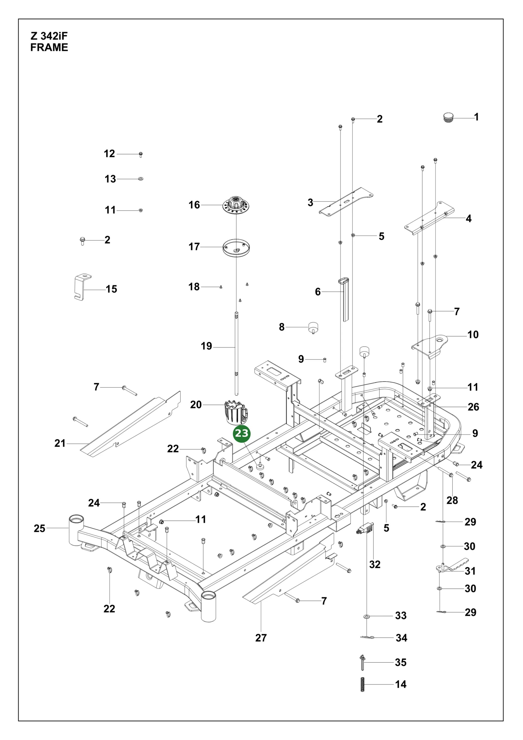 Position im Ersatzteilkatalog