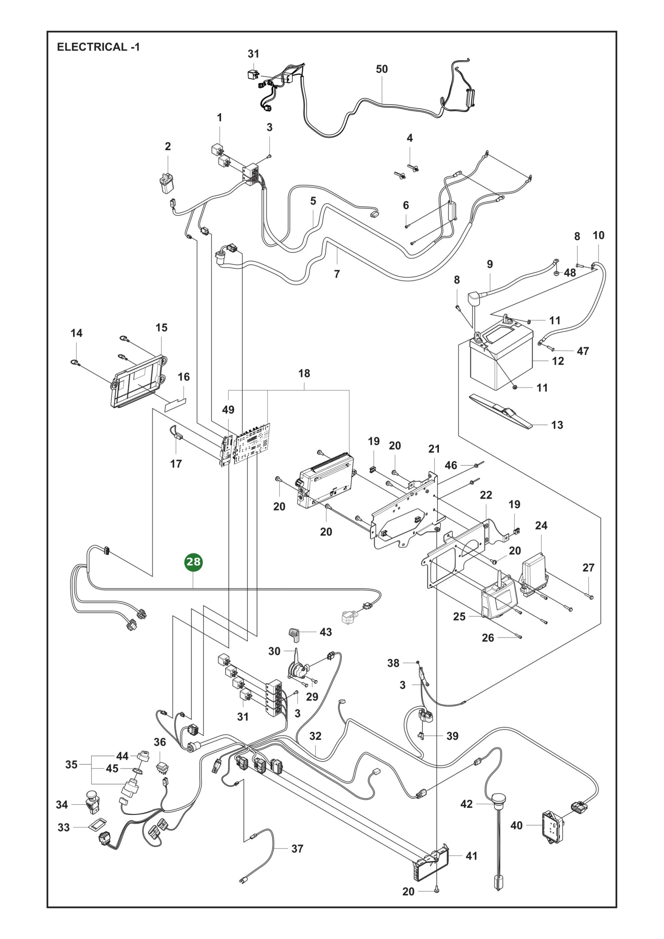 Position im Ersatzteilkatalog