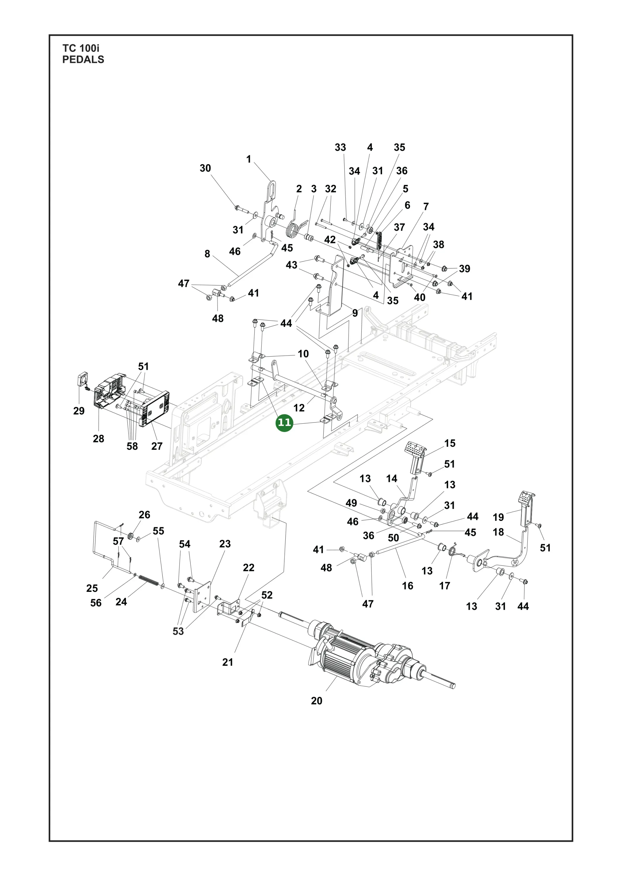 Position im Ersatzteilkatalog