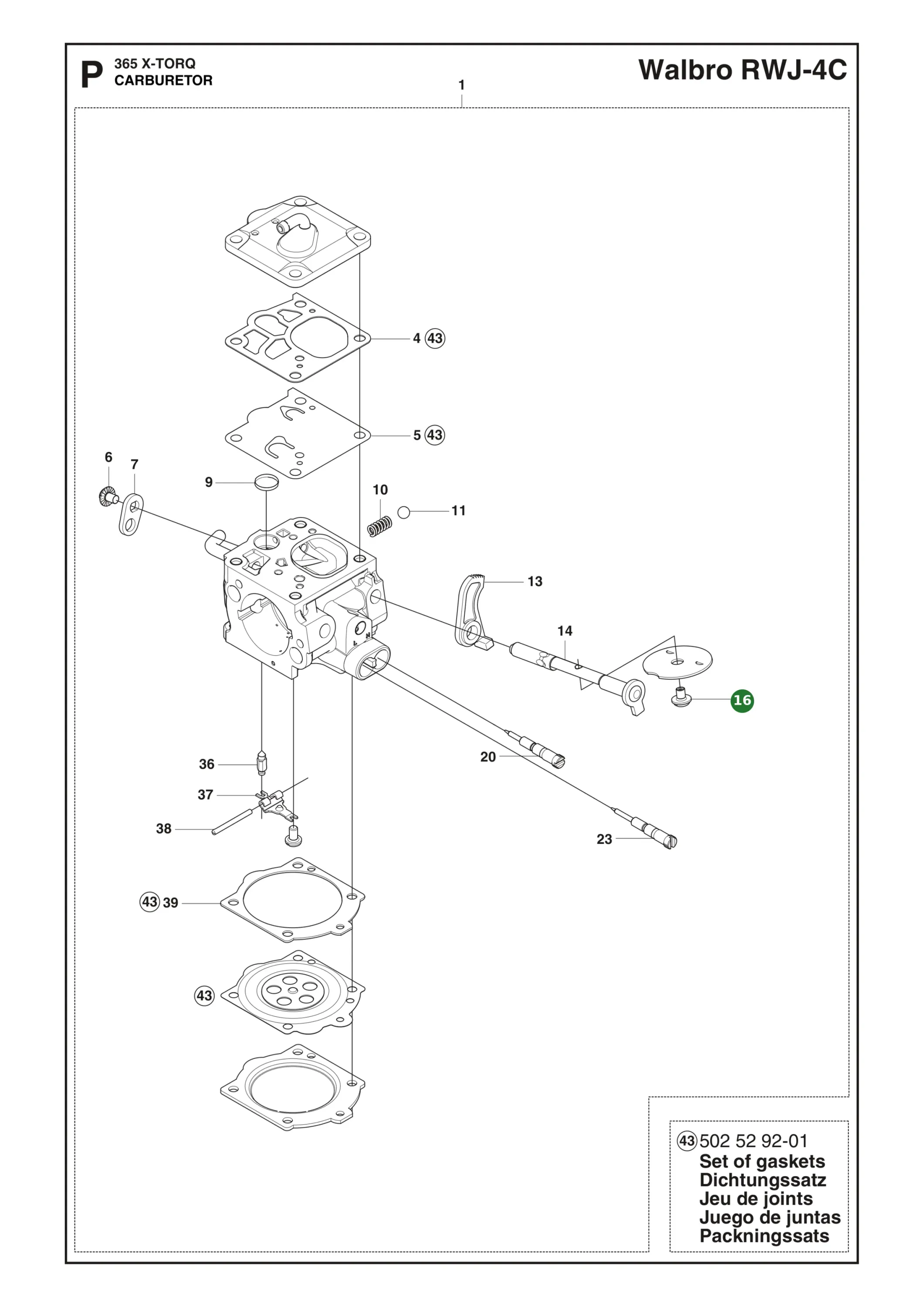 Position im Ersatzteilkatalog
