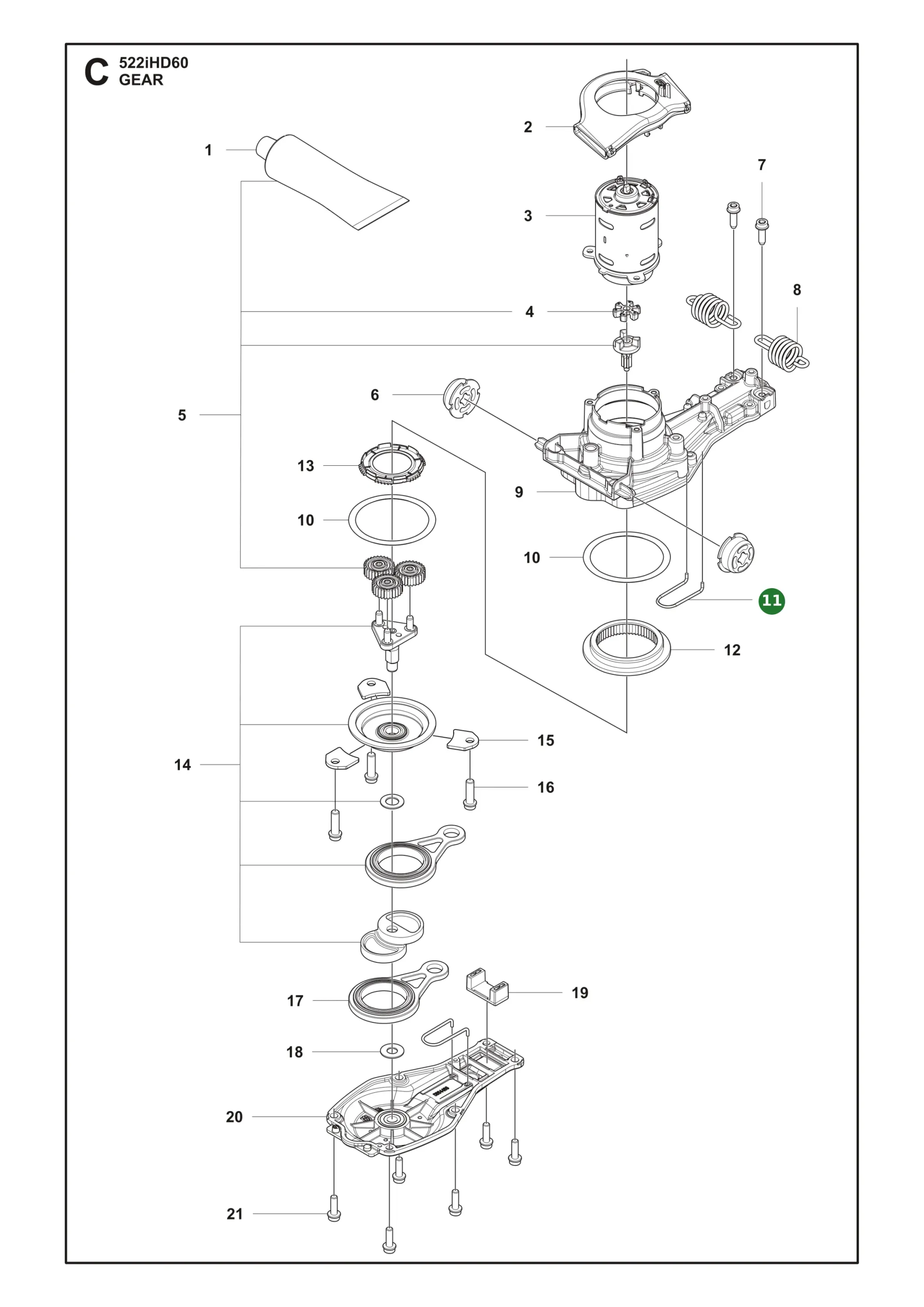 Position im Ersatzteilkatalog