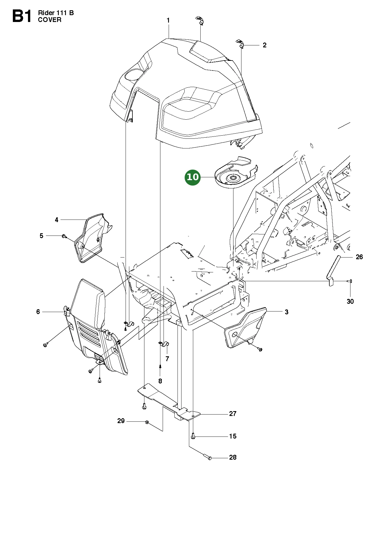 Position im Ersatzteilkatalog
