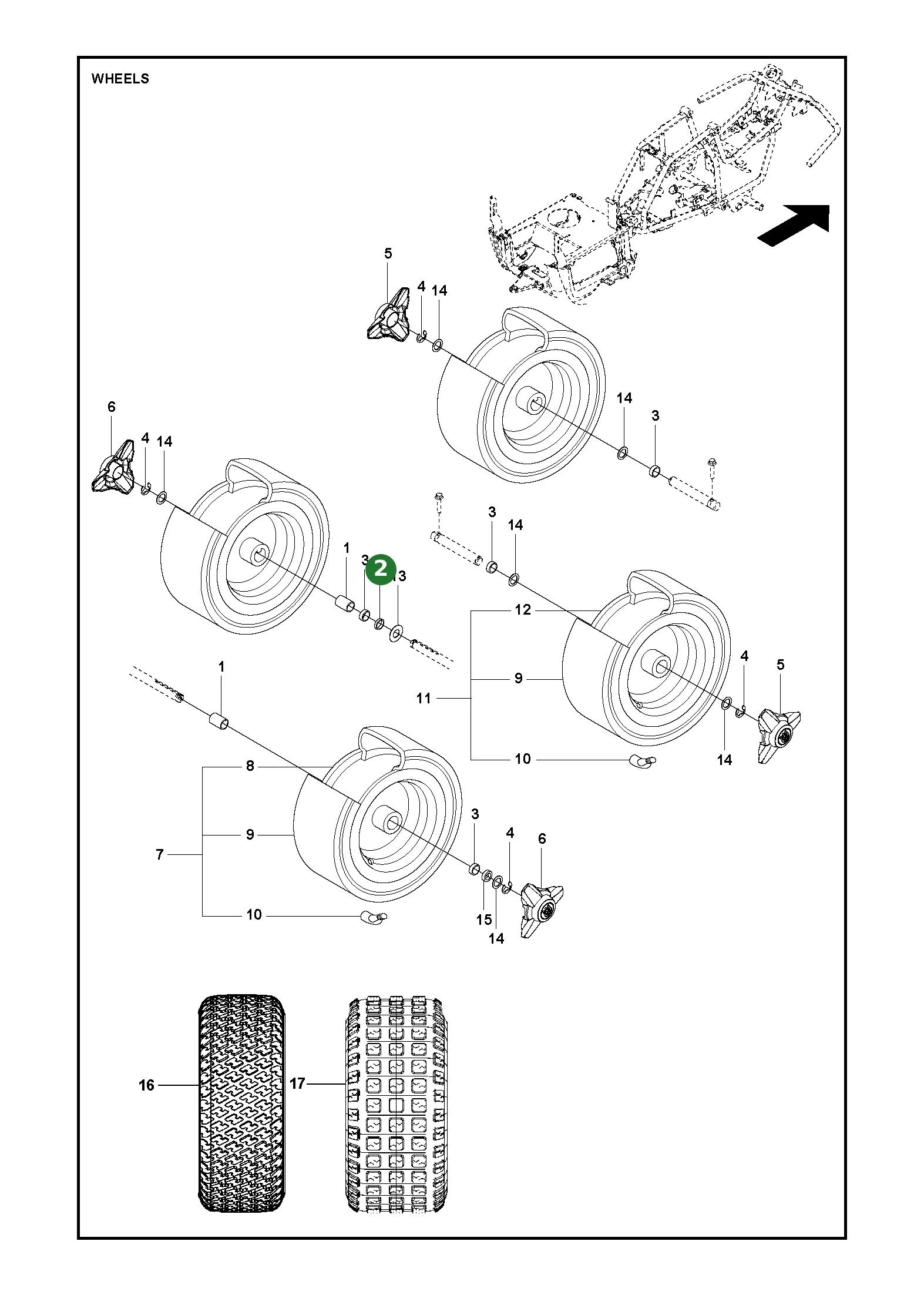 Position im Ersatzteilkatalog
