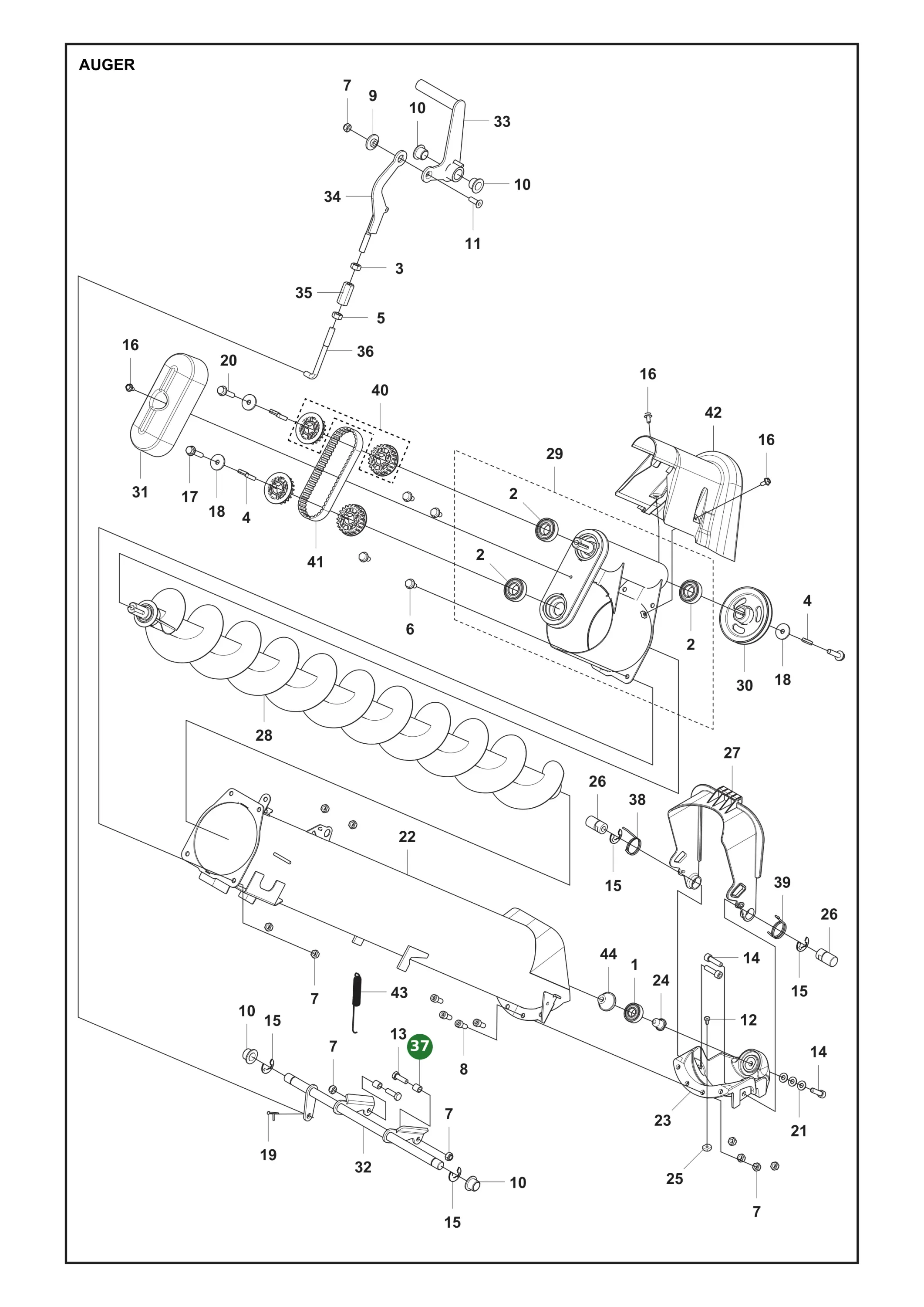 Position im Ersatzteilkatalog