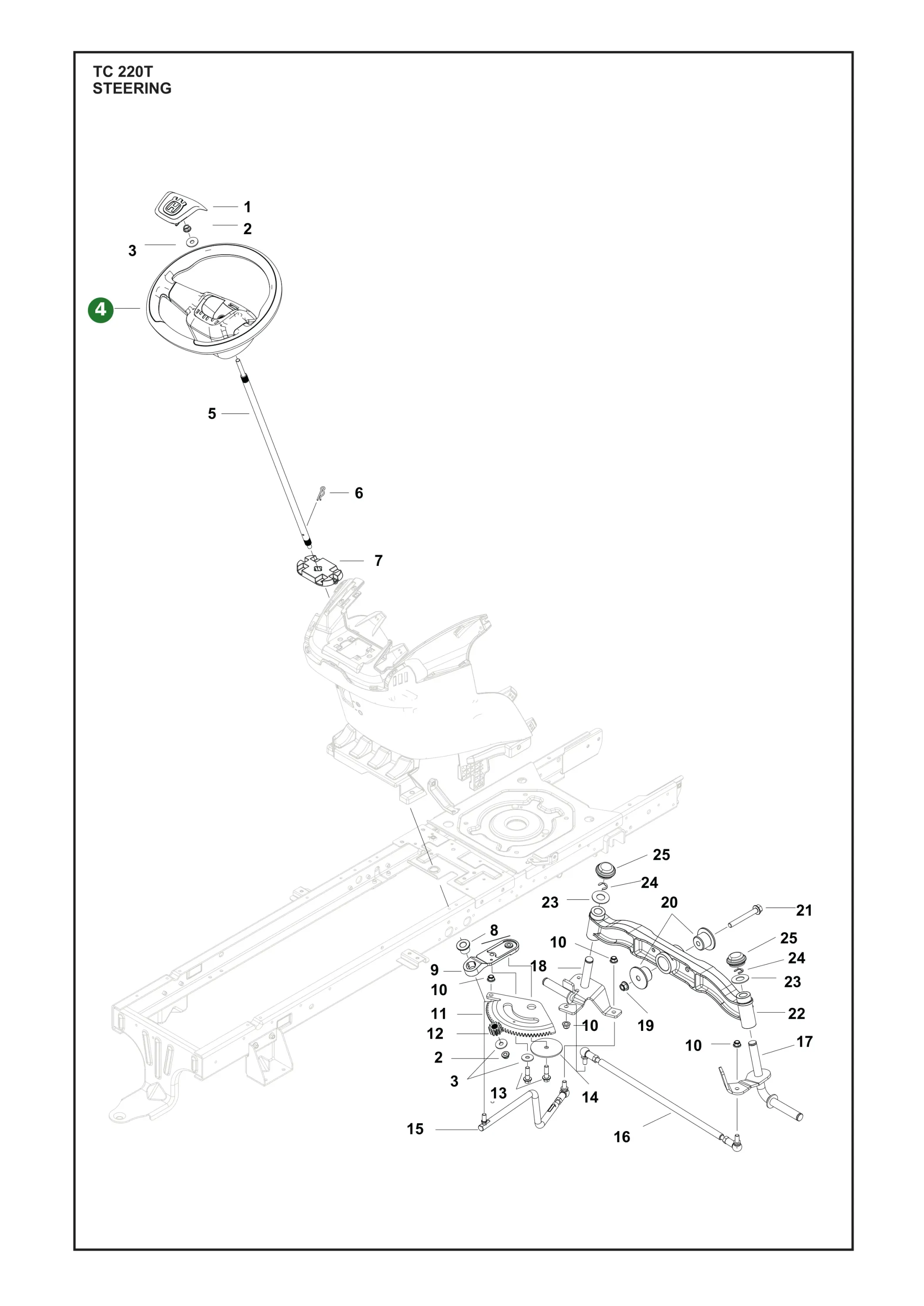 Position im Ersatzteilkatalog