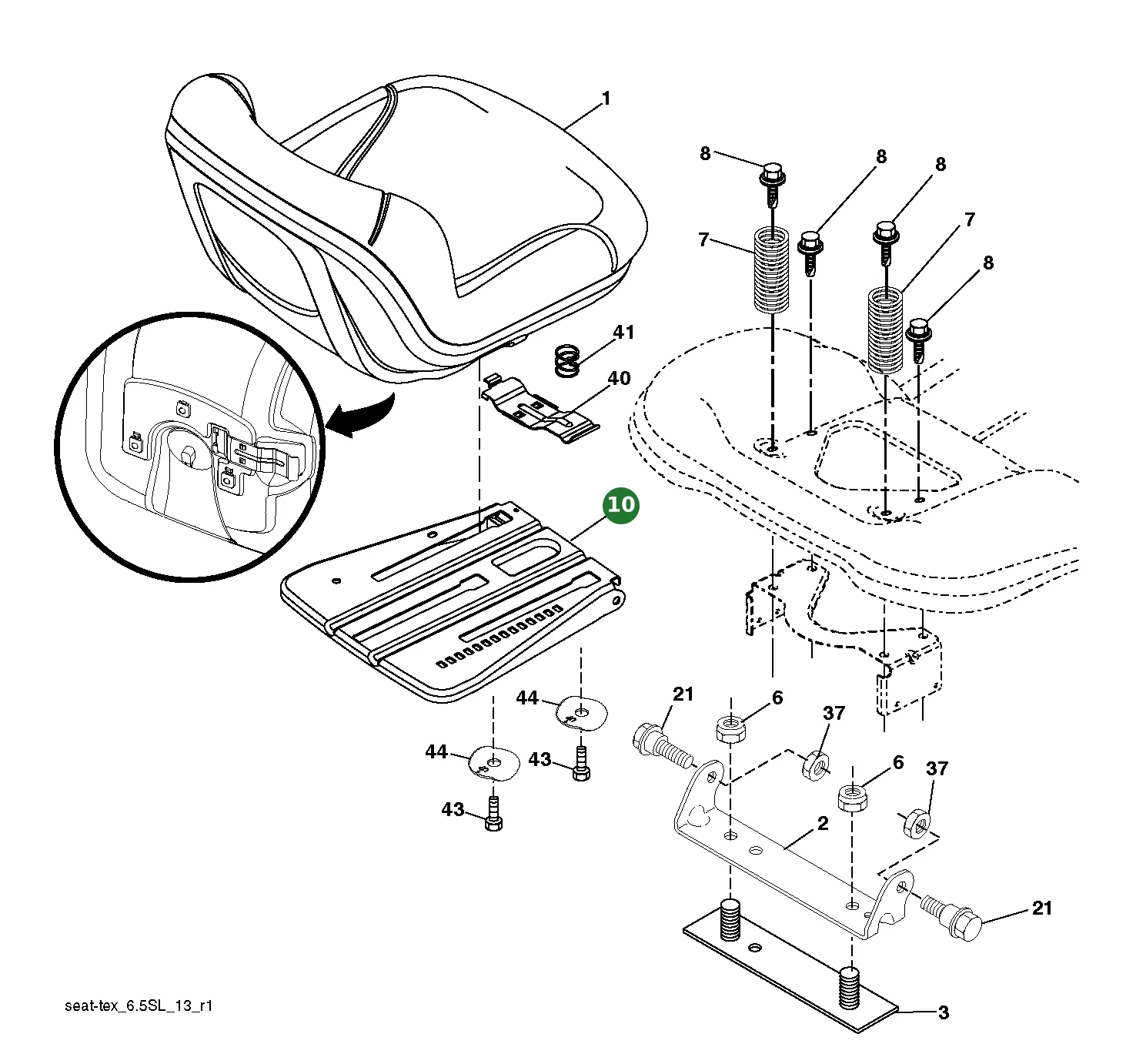 Position im Ersatzteilkatalog