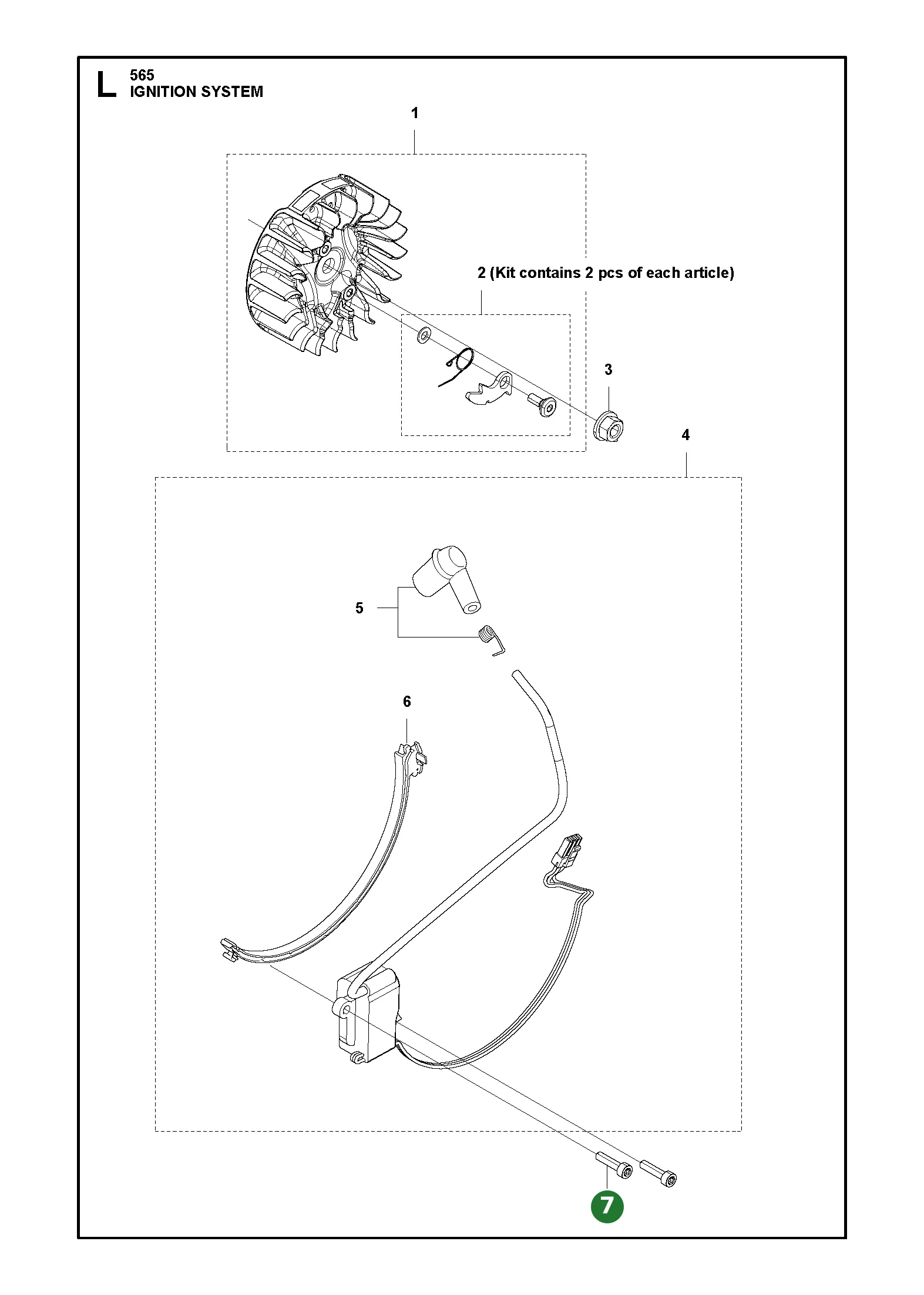 Position im Ersatzteilkatalog