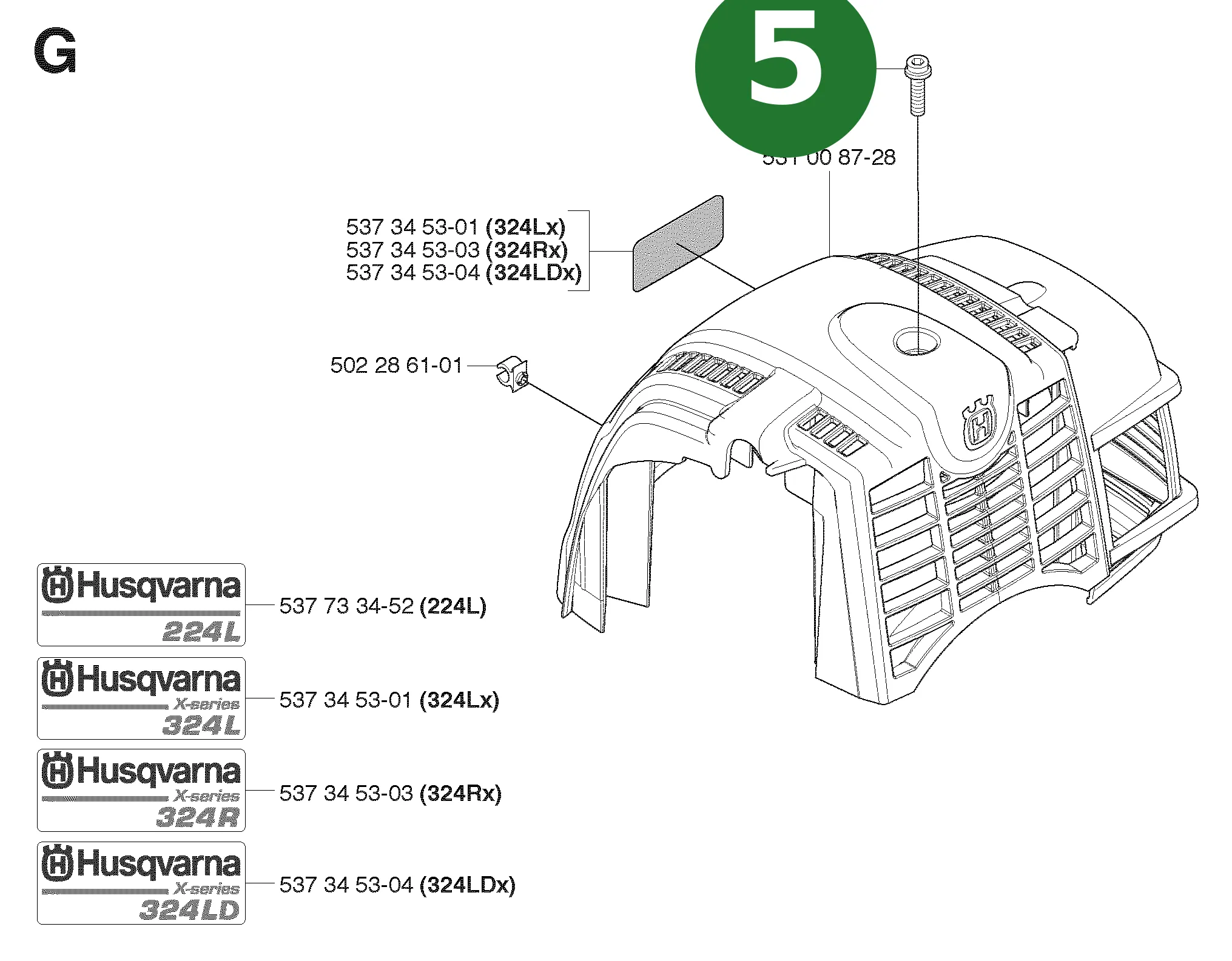 Position im Ersatzteilkatalog