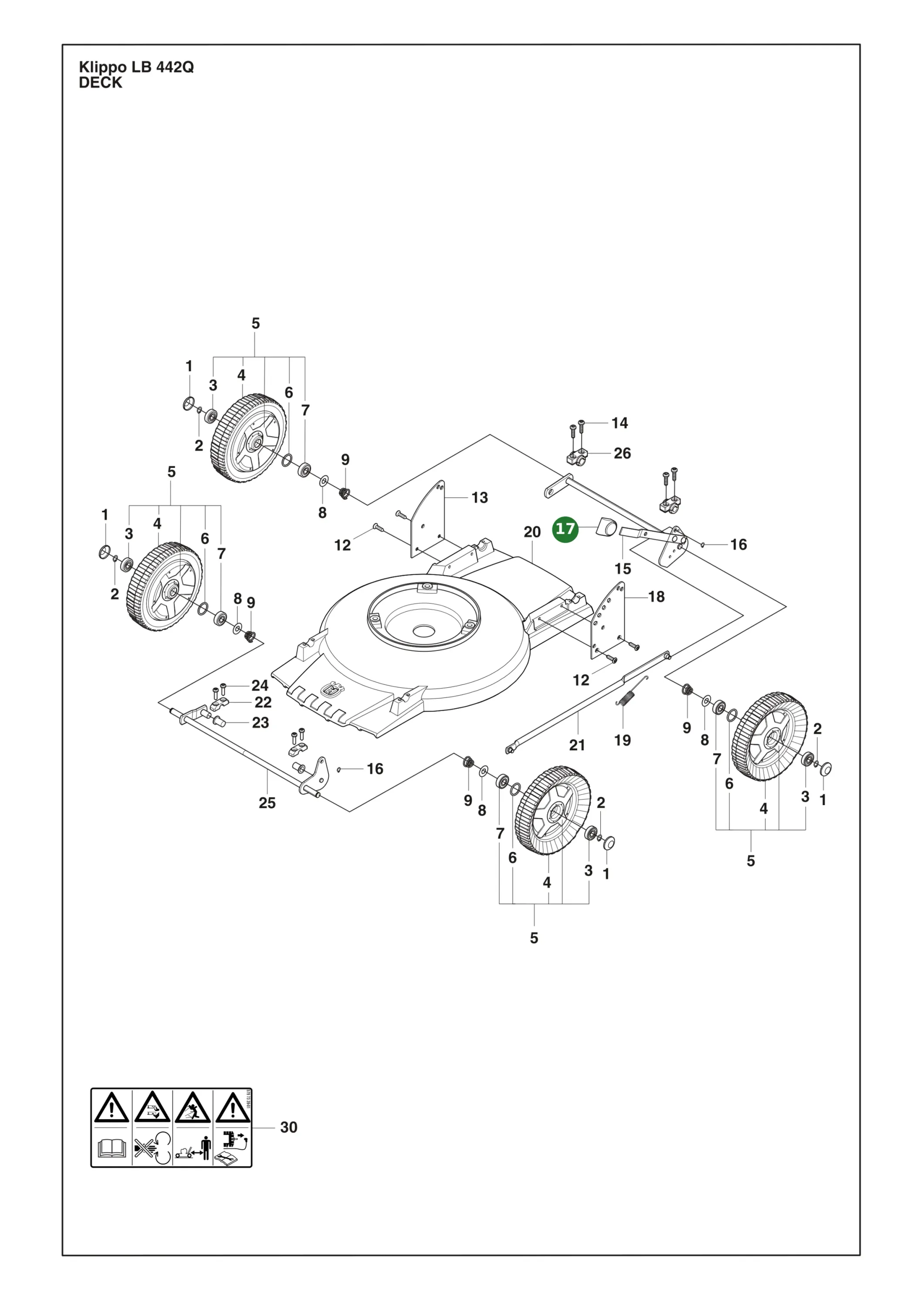 Position im Ersatzteilkatalog