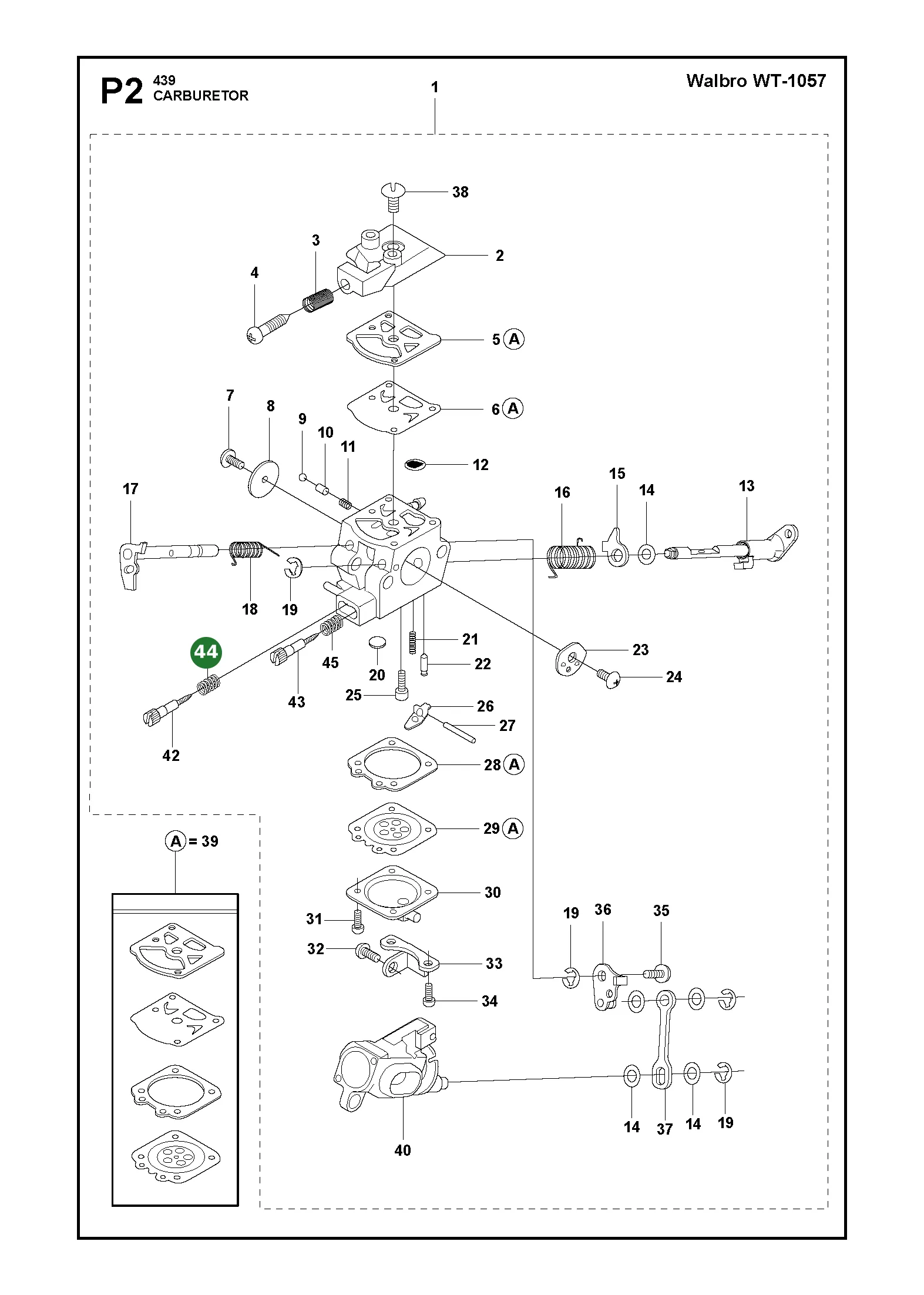 Position im Ersatzteilkatalog