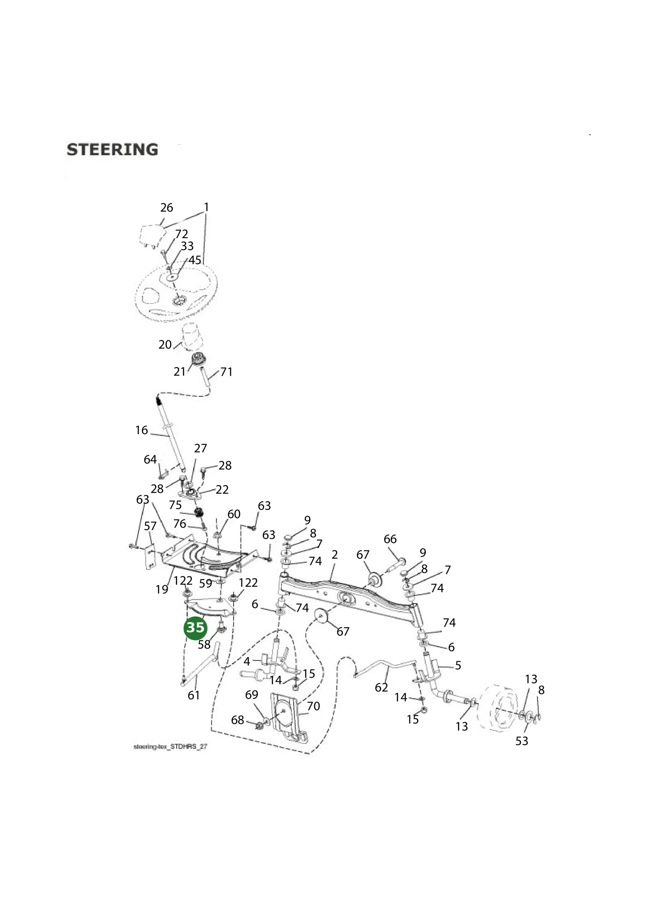 Position im Ersatzteilkatalog