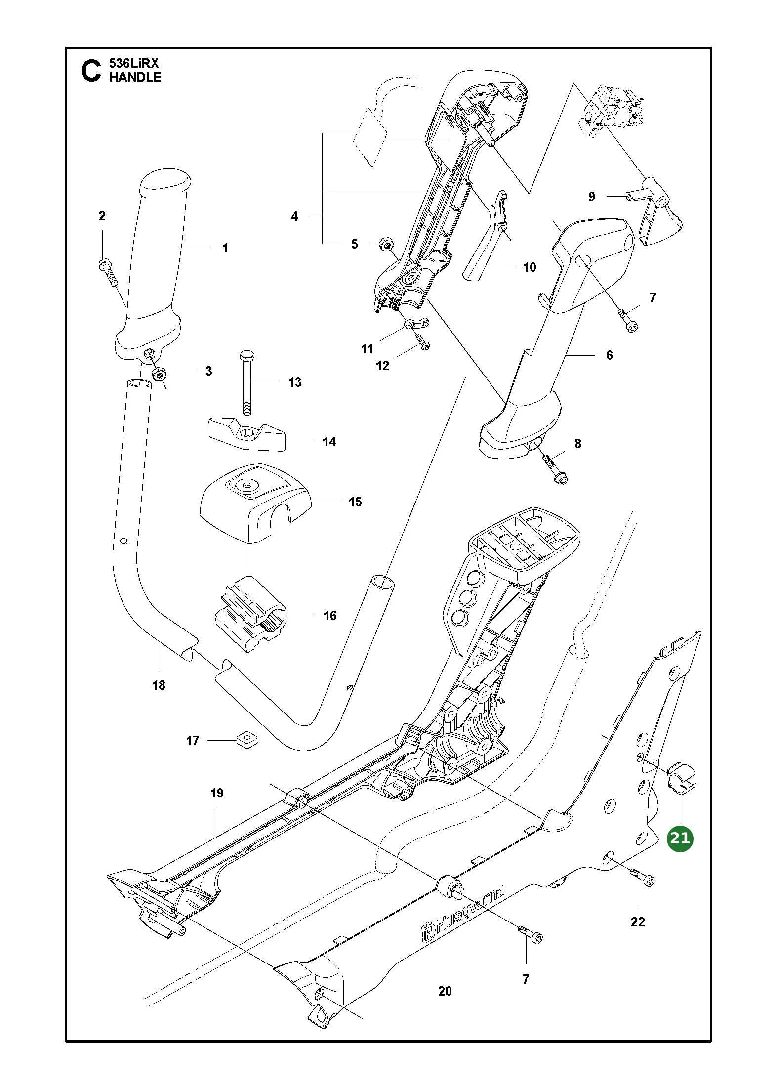 Position im Ersatzteilkatalog