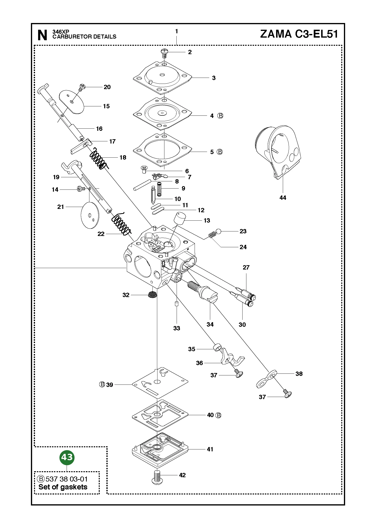 Position im Ersatzteilkatalog