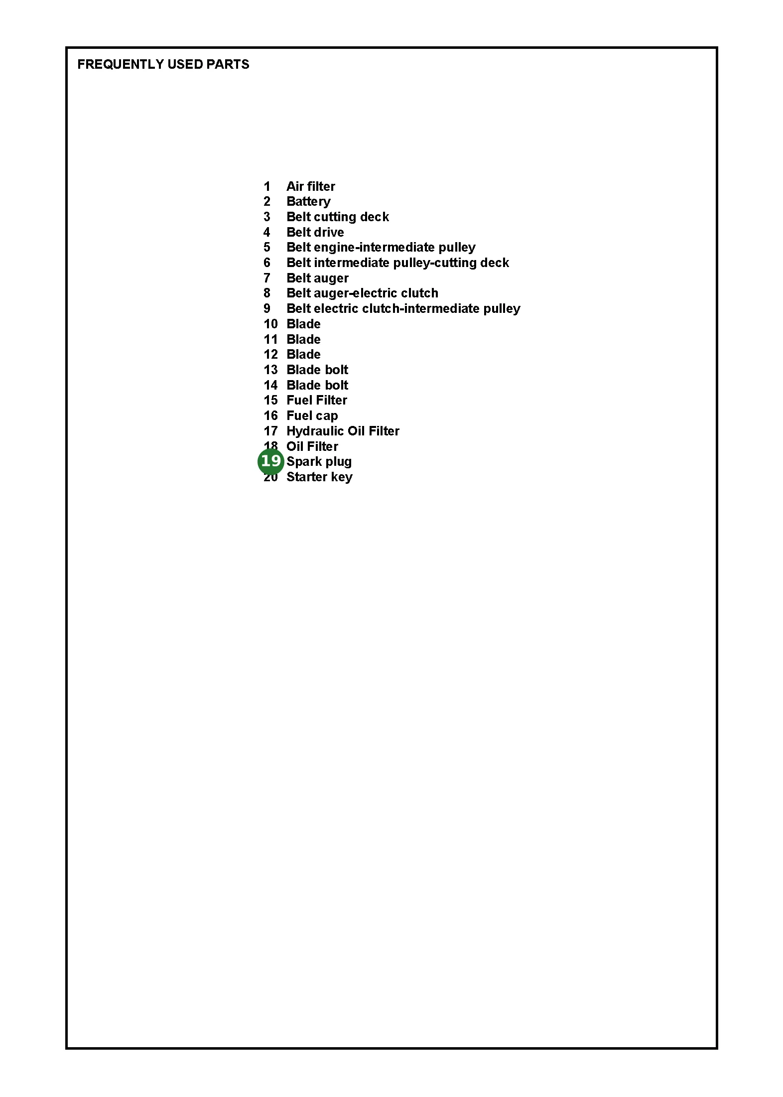 Position im Ersatzteilkatalog
