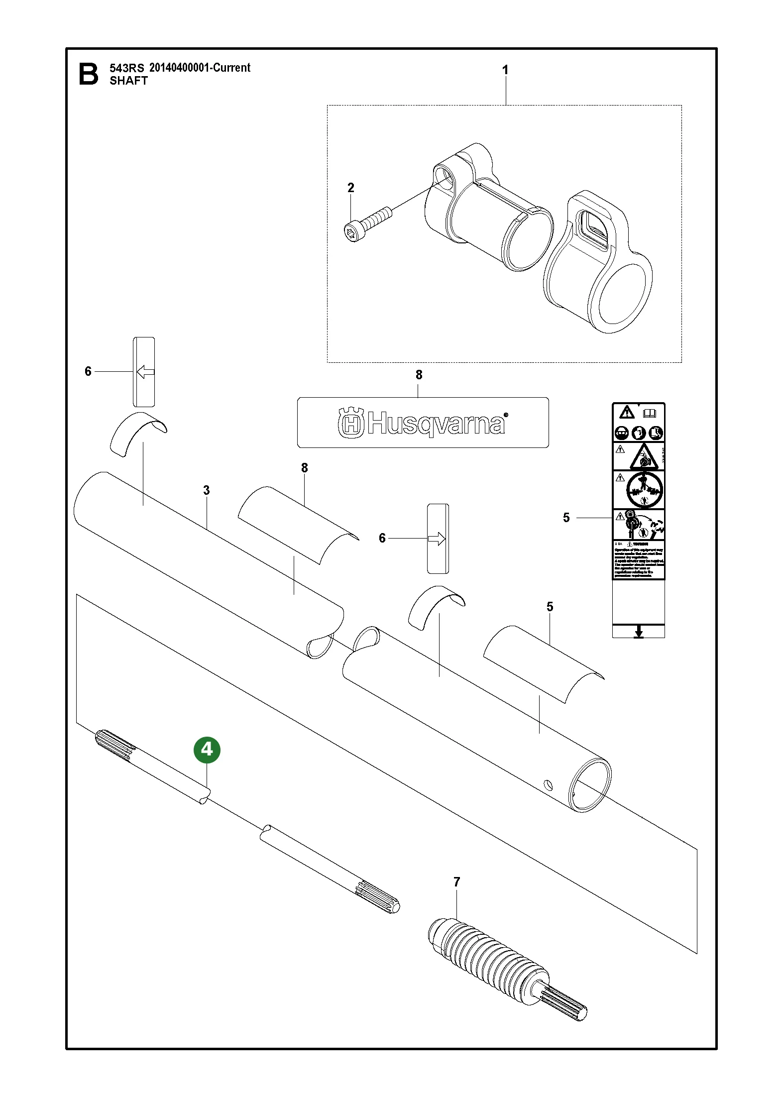 Position im Ersatzteilkatalog