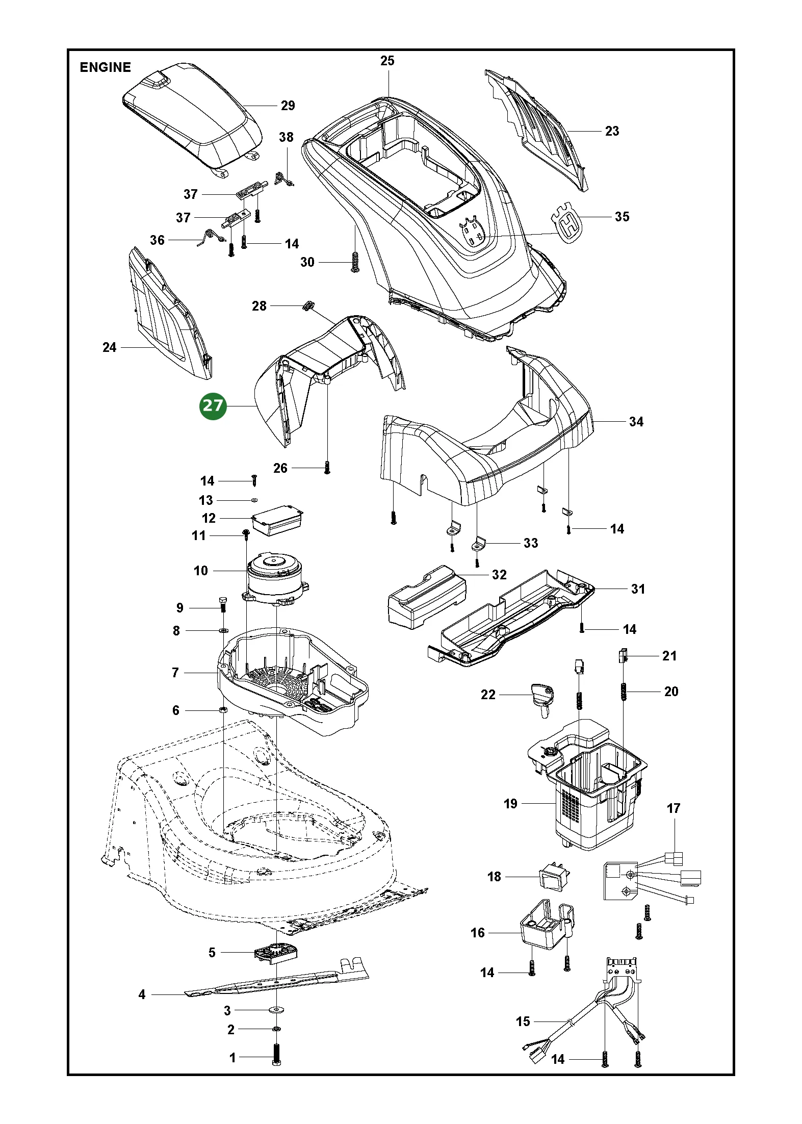 Position im Ersatzteilkatalog