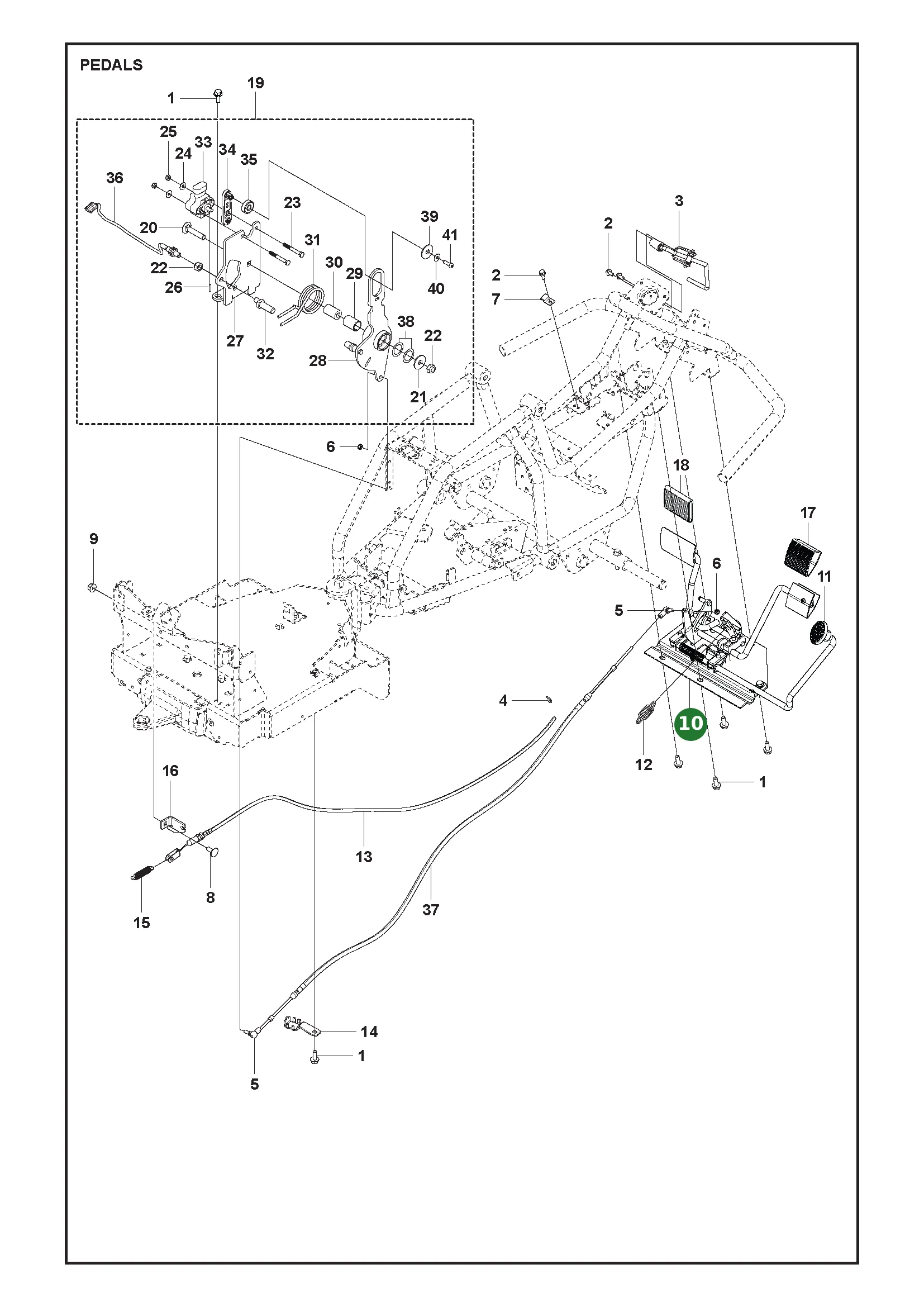 Position im Ersatzteilkatalog