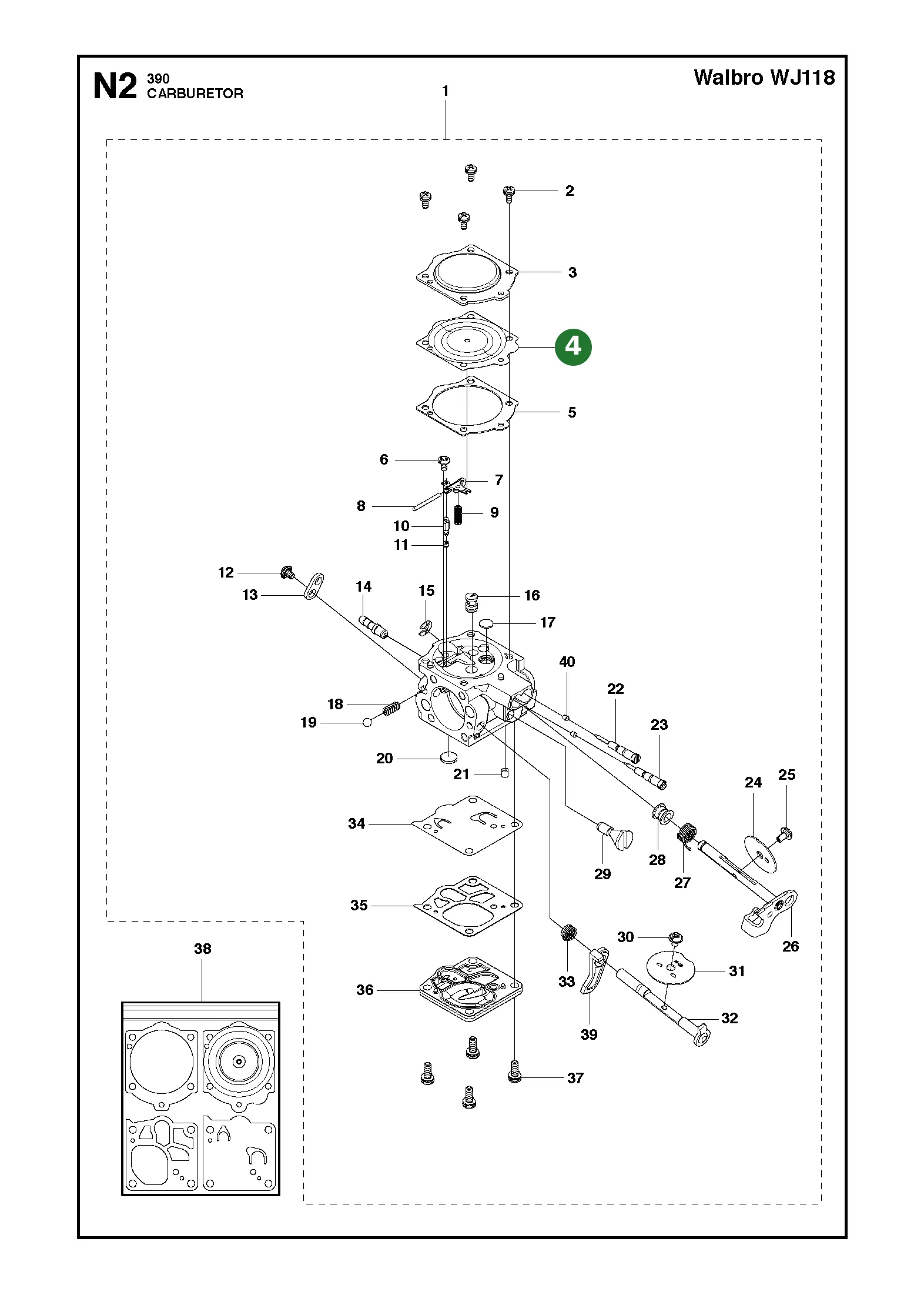 Position im Ersatzteilkatalog