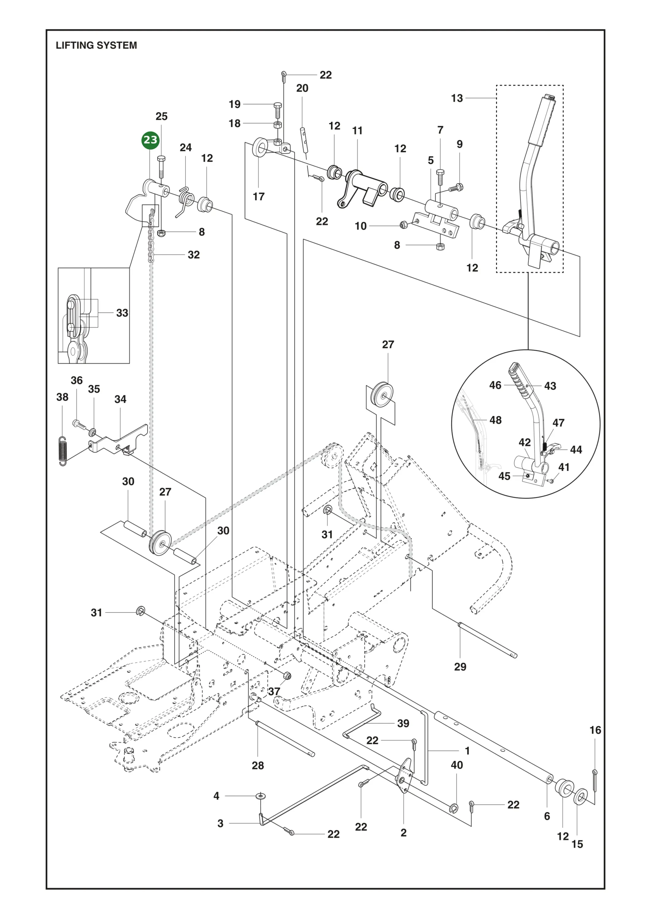 Position im Ersatzteilkatalog