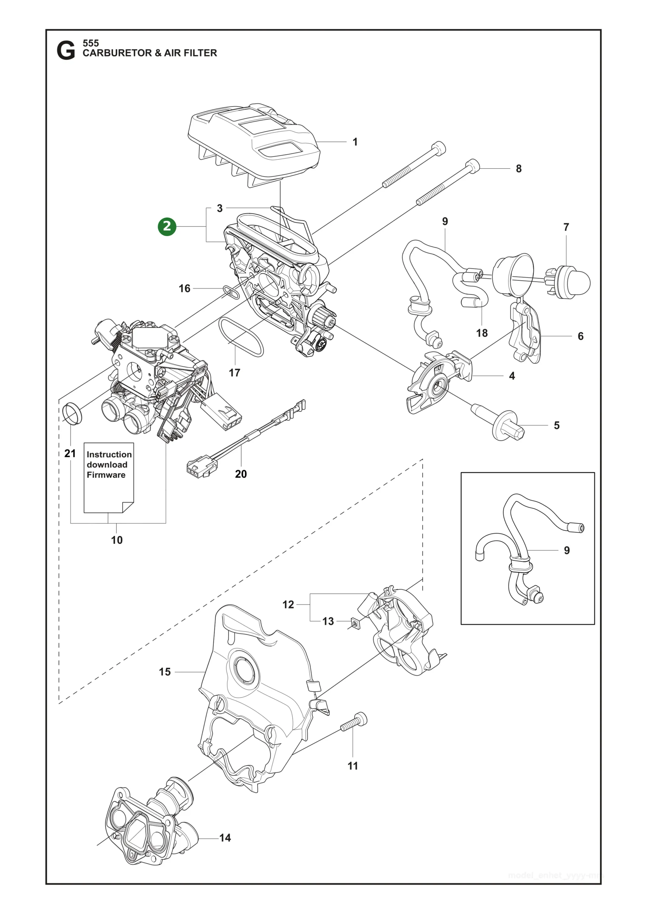 Position im Ersatzteilkatalog