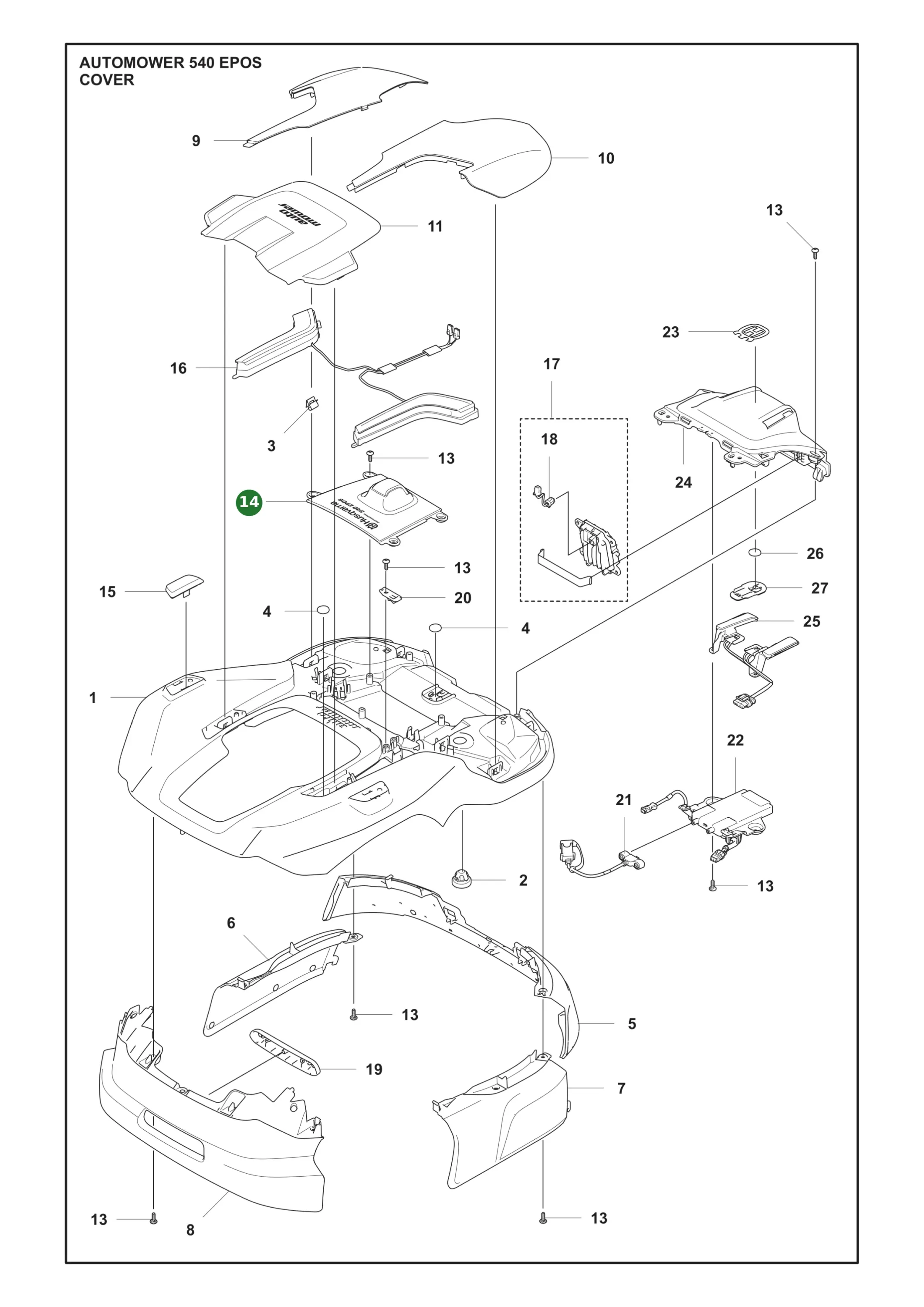 Position im Ersatzteilkatalog