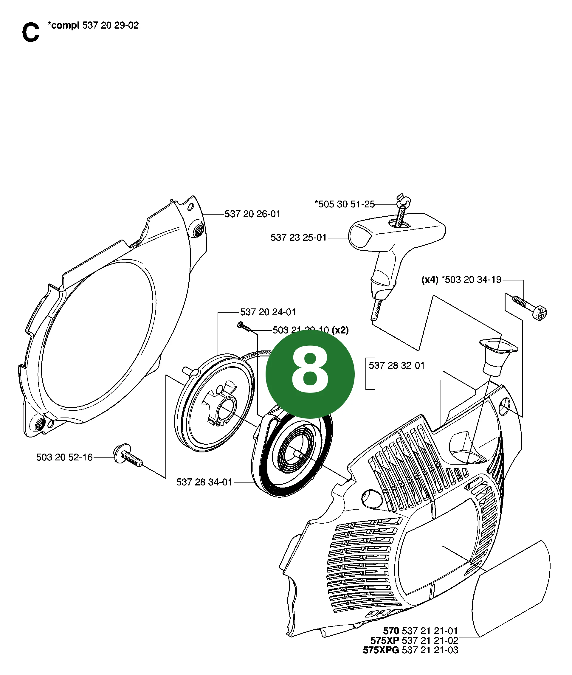 Position im Ersatzteilkatalog