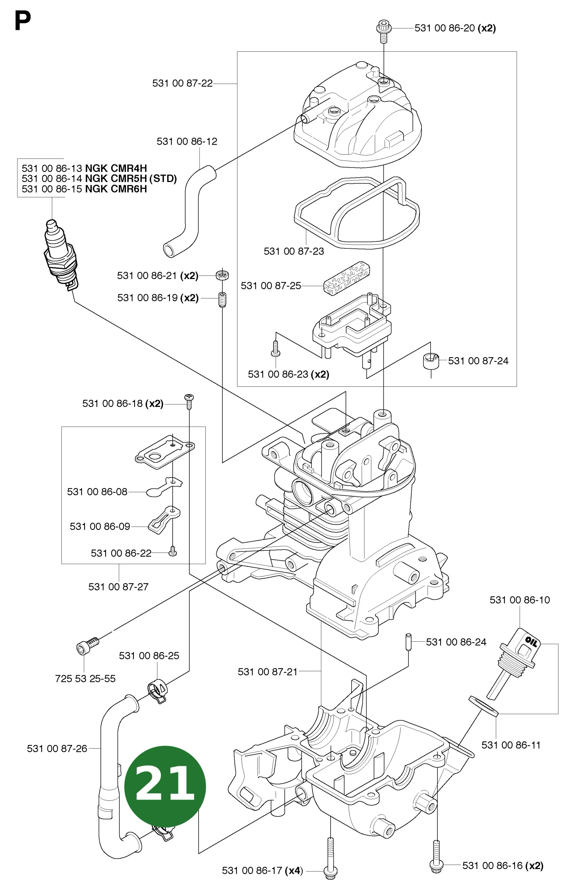 Position im Ersatzteilkatalog