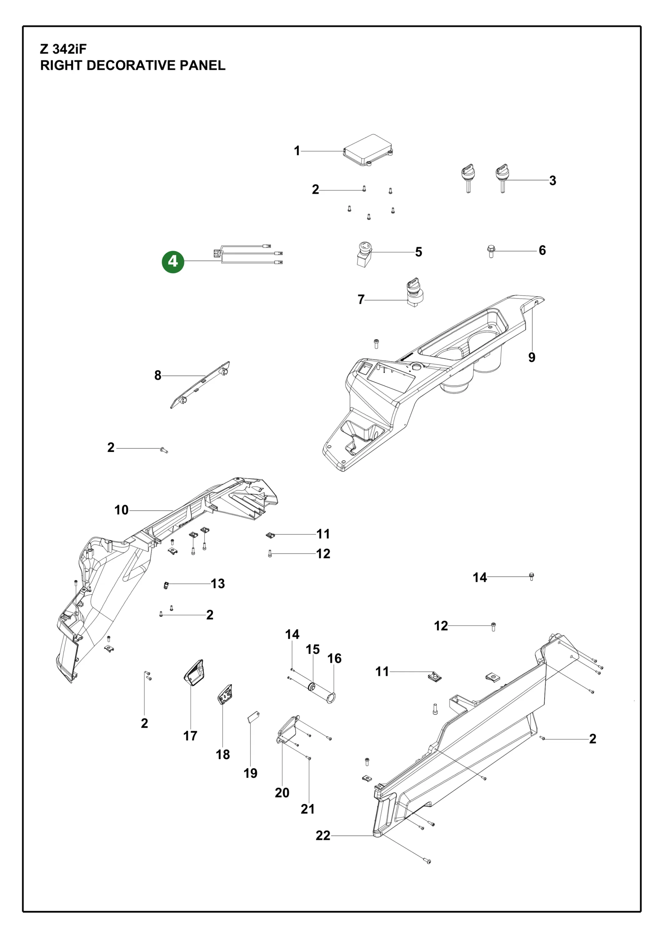 Position im Ersatzteilkatalog