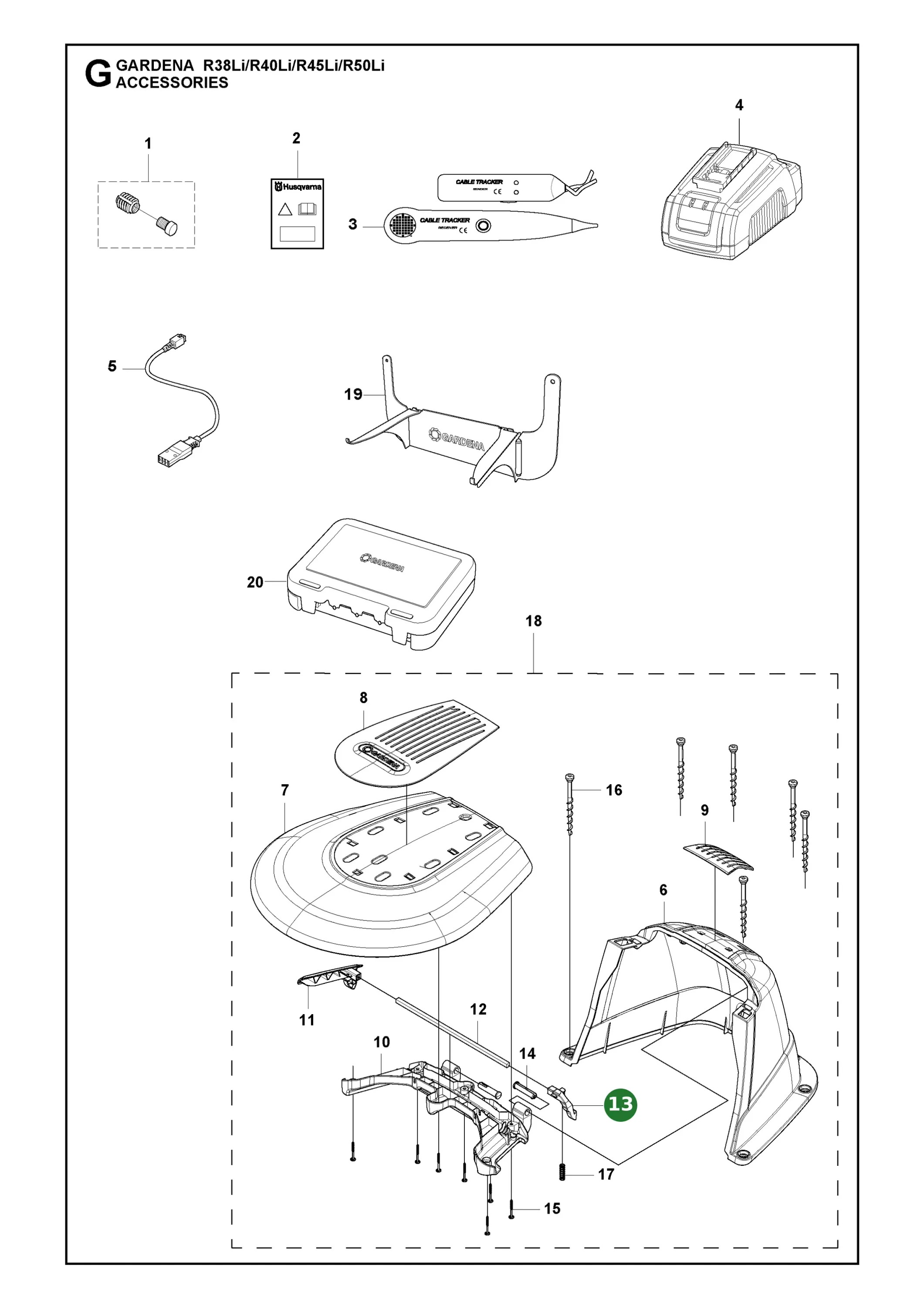 Position im Ersatzteilkatalog