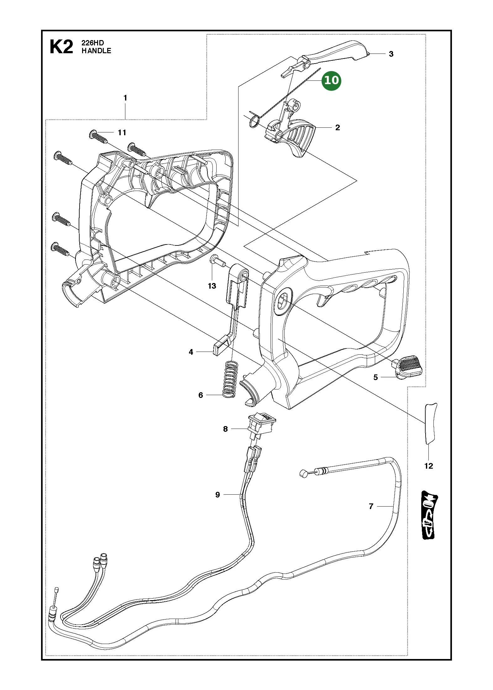 Position im Ersatzteilkatalog