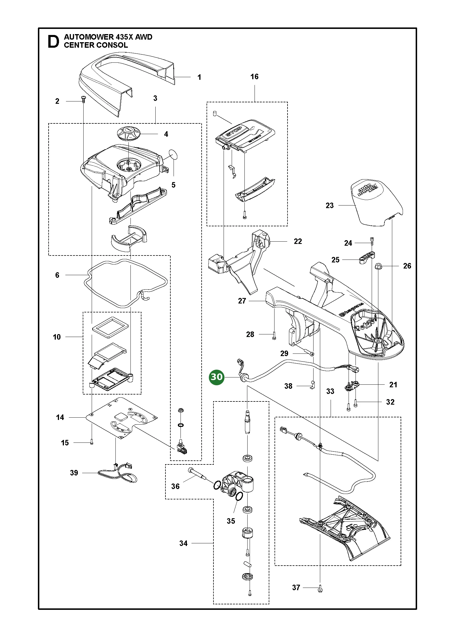 Position im Ersatzteilkatalog