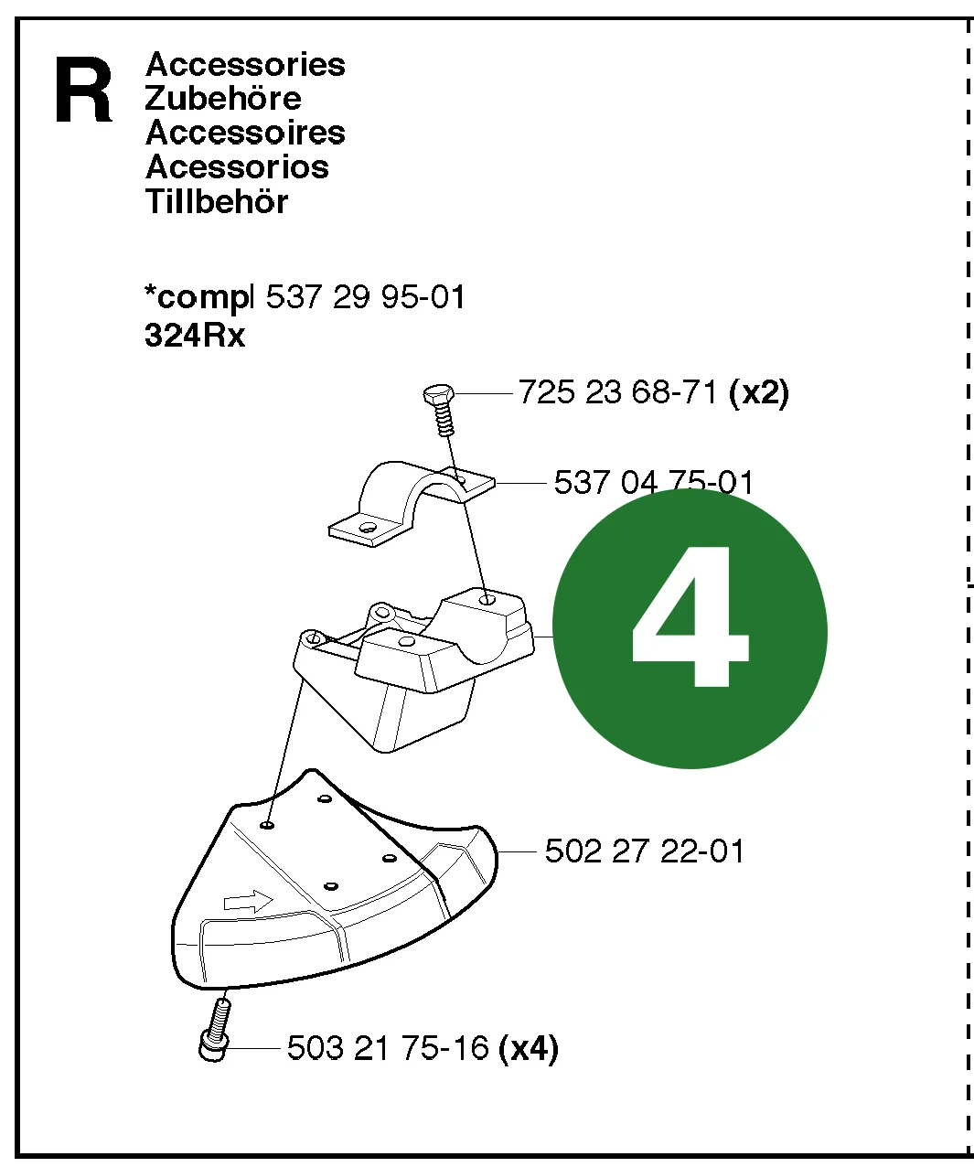 Position im Ersatzteilkatalog