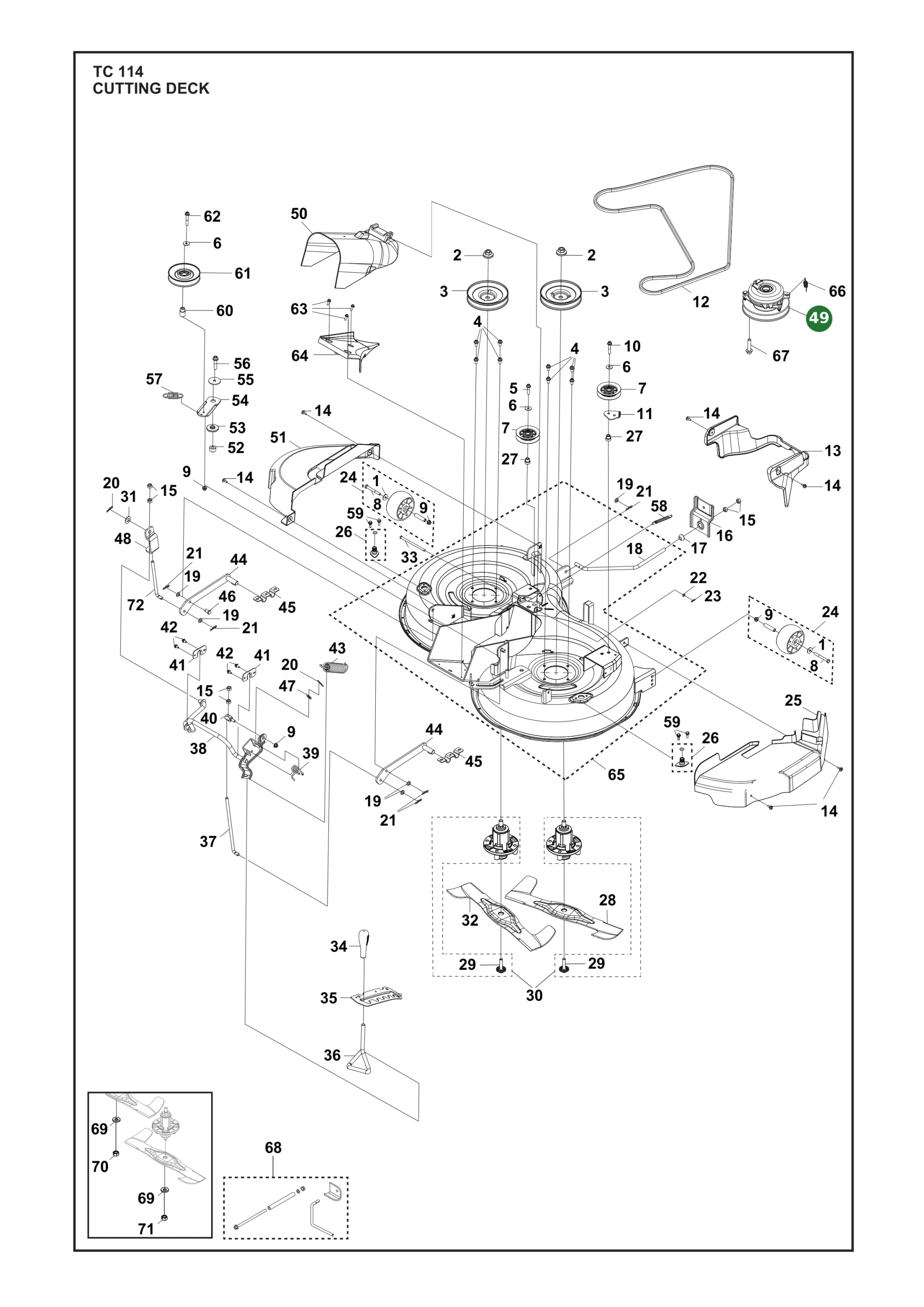 Position im Ersatzteilkatalog