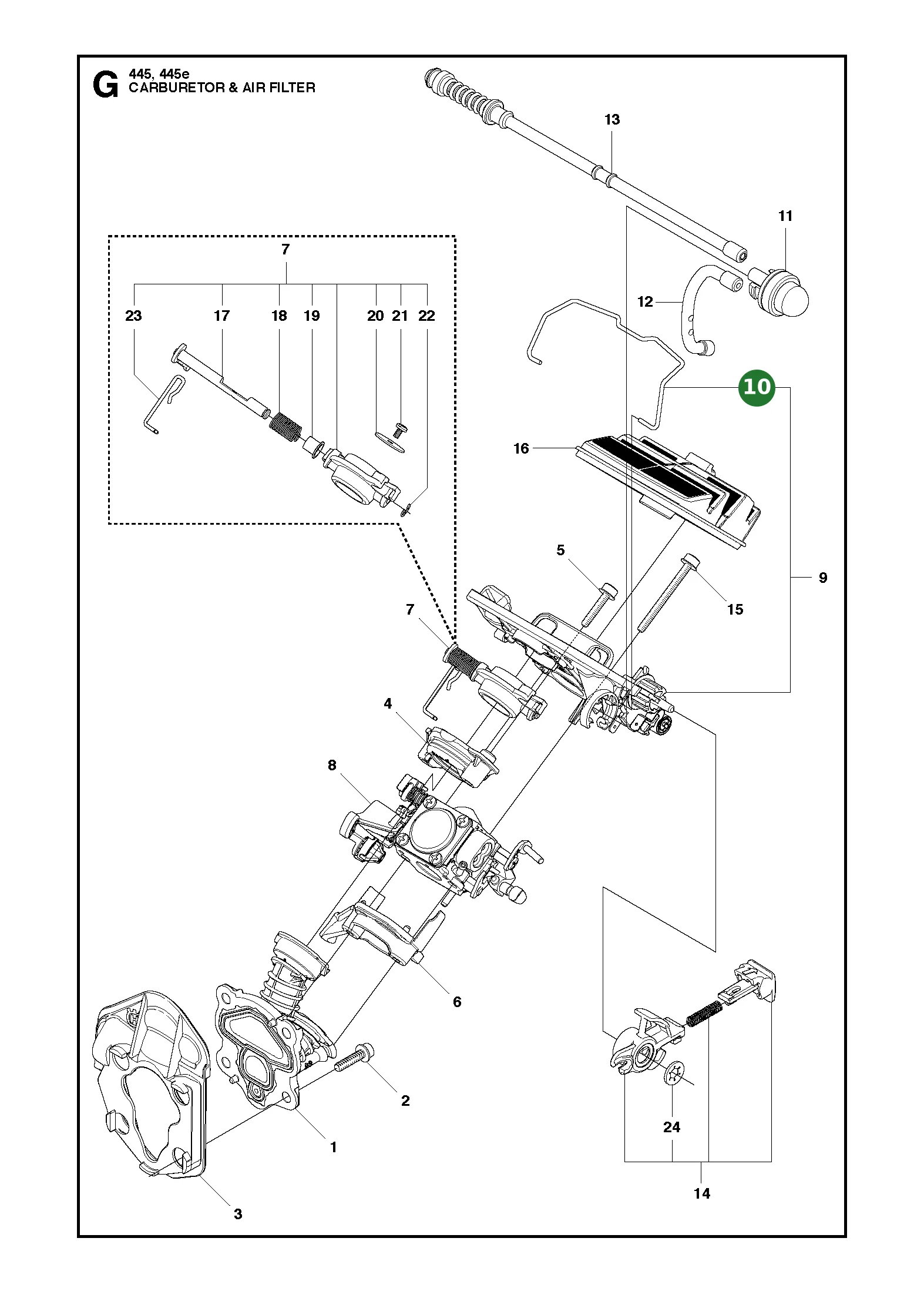 Position im Ersatzteilkatalog
