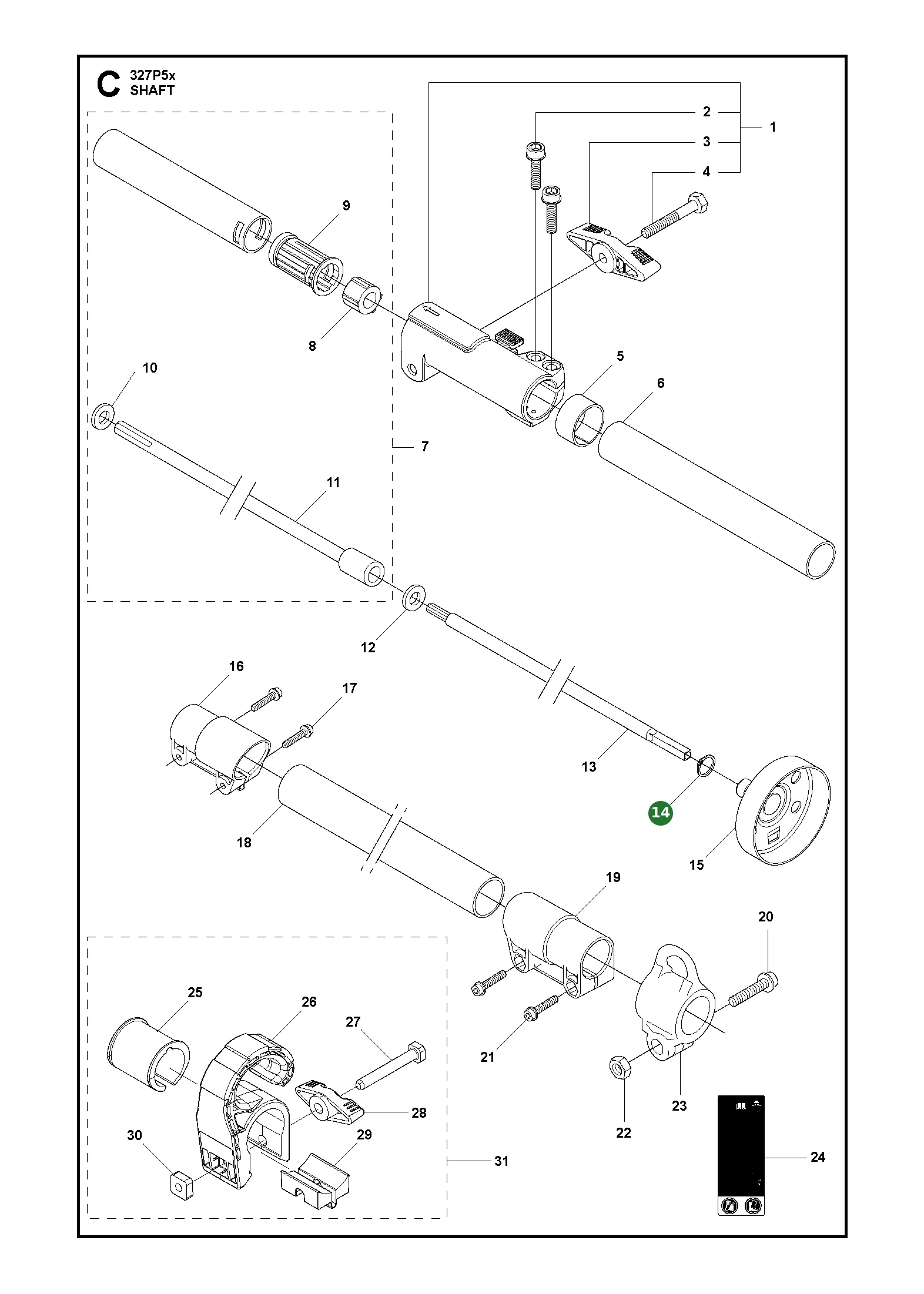 Position im Ersatzteilkatalog