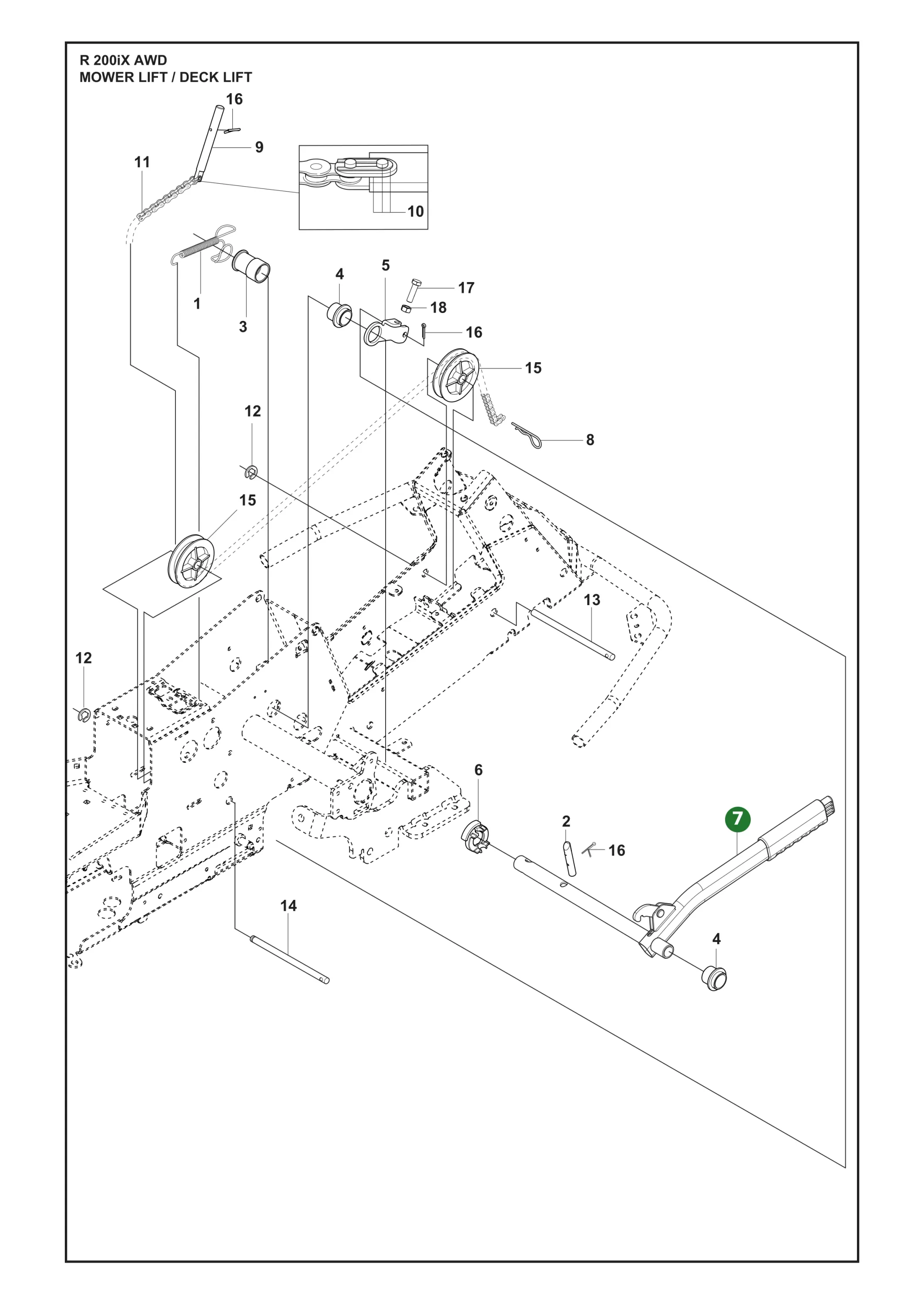 Position im Ersatzteilkatalog