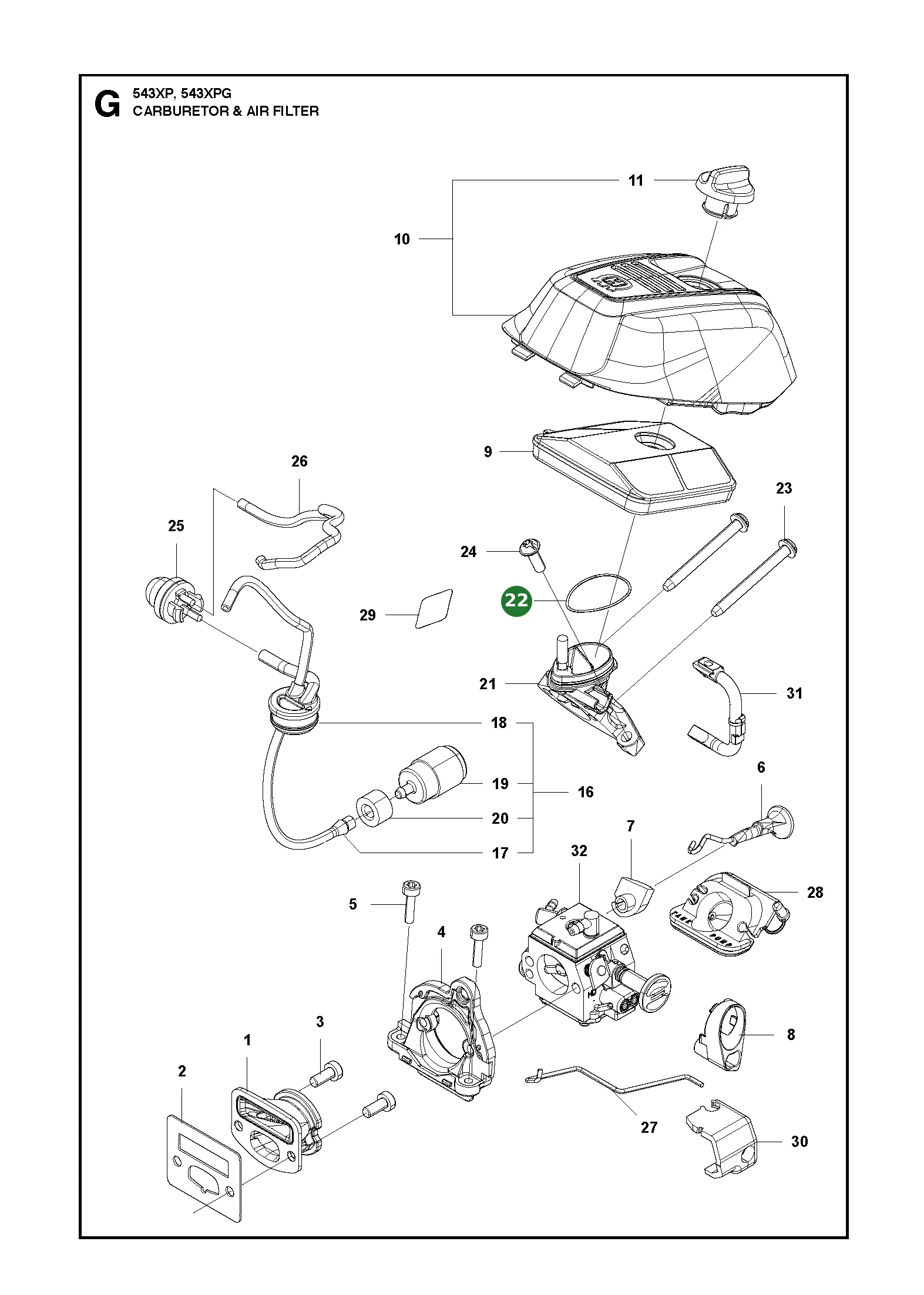 Position im Ersatzteilkatalog