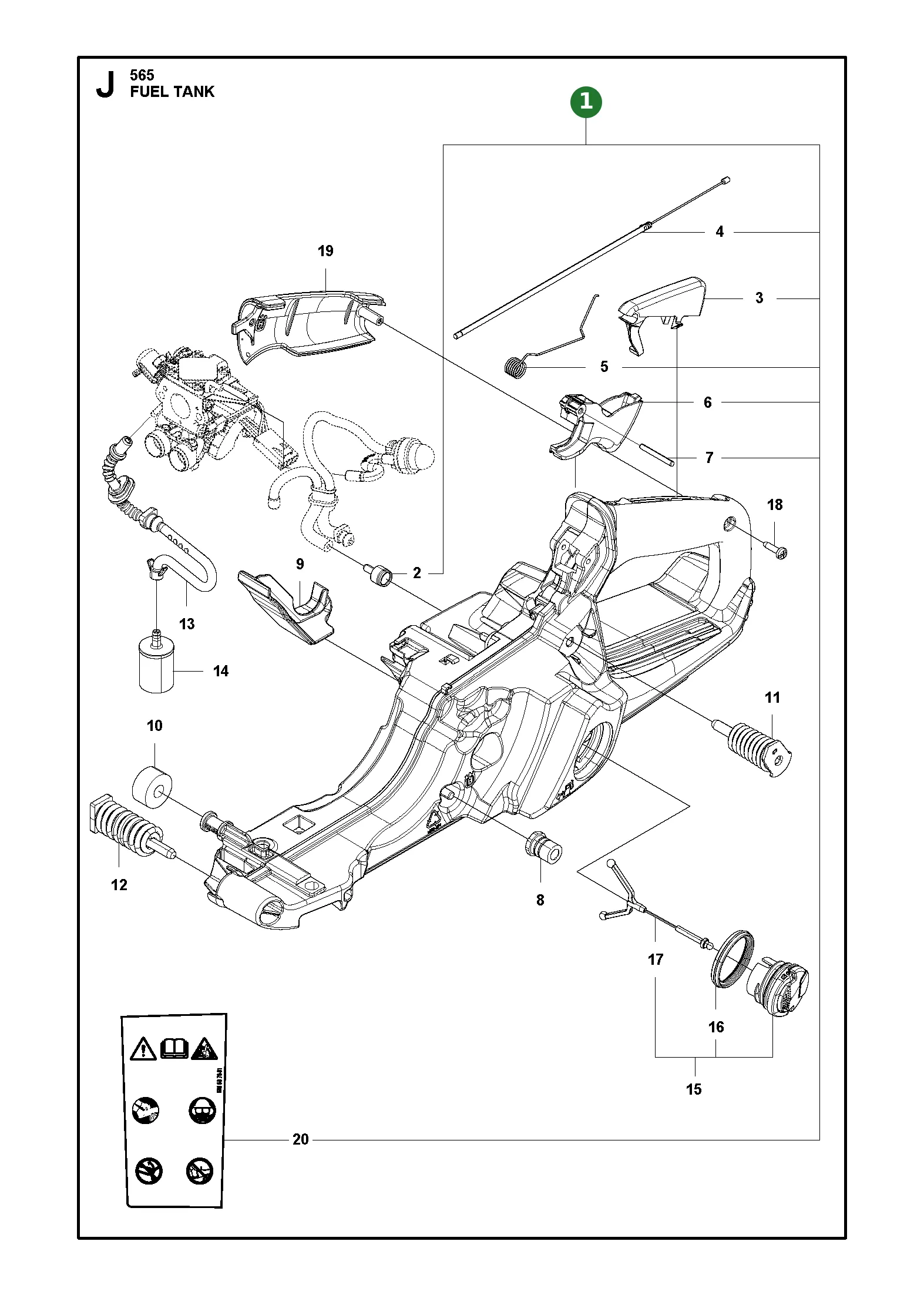 Position im Ersatzteilkatalog