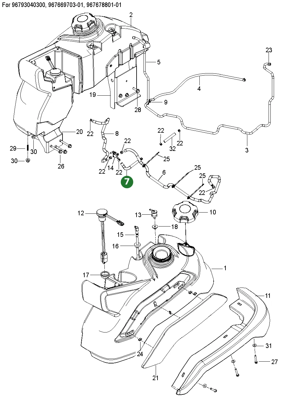Position im Ersatzteilkatalog