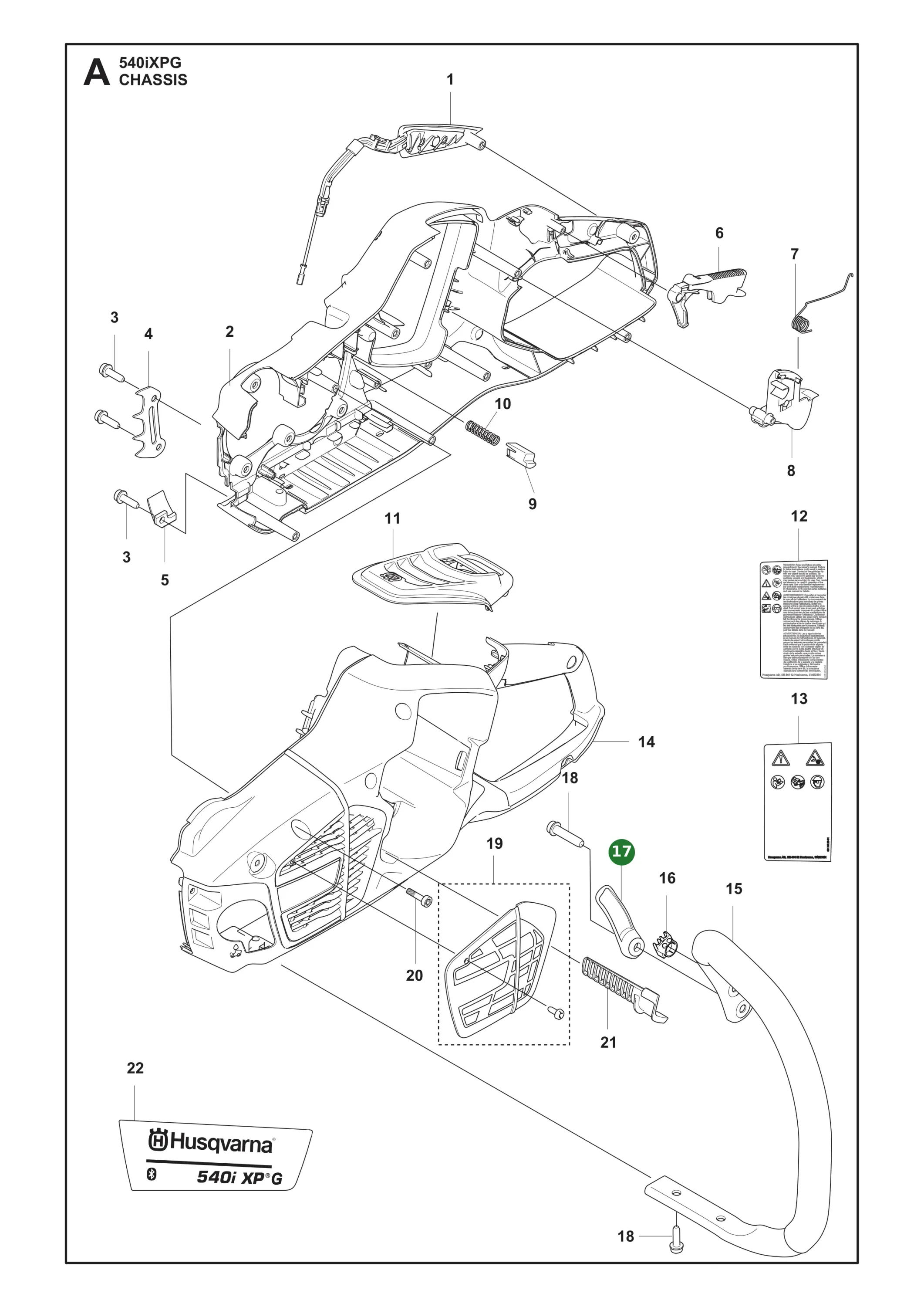 Position im Ersatzteilkatalog