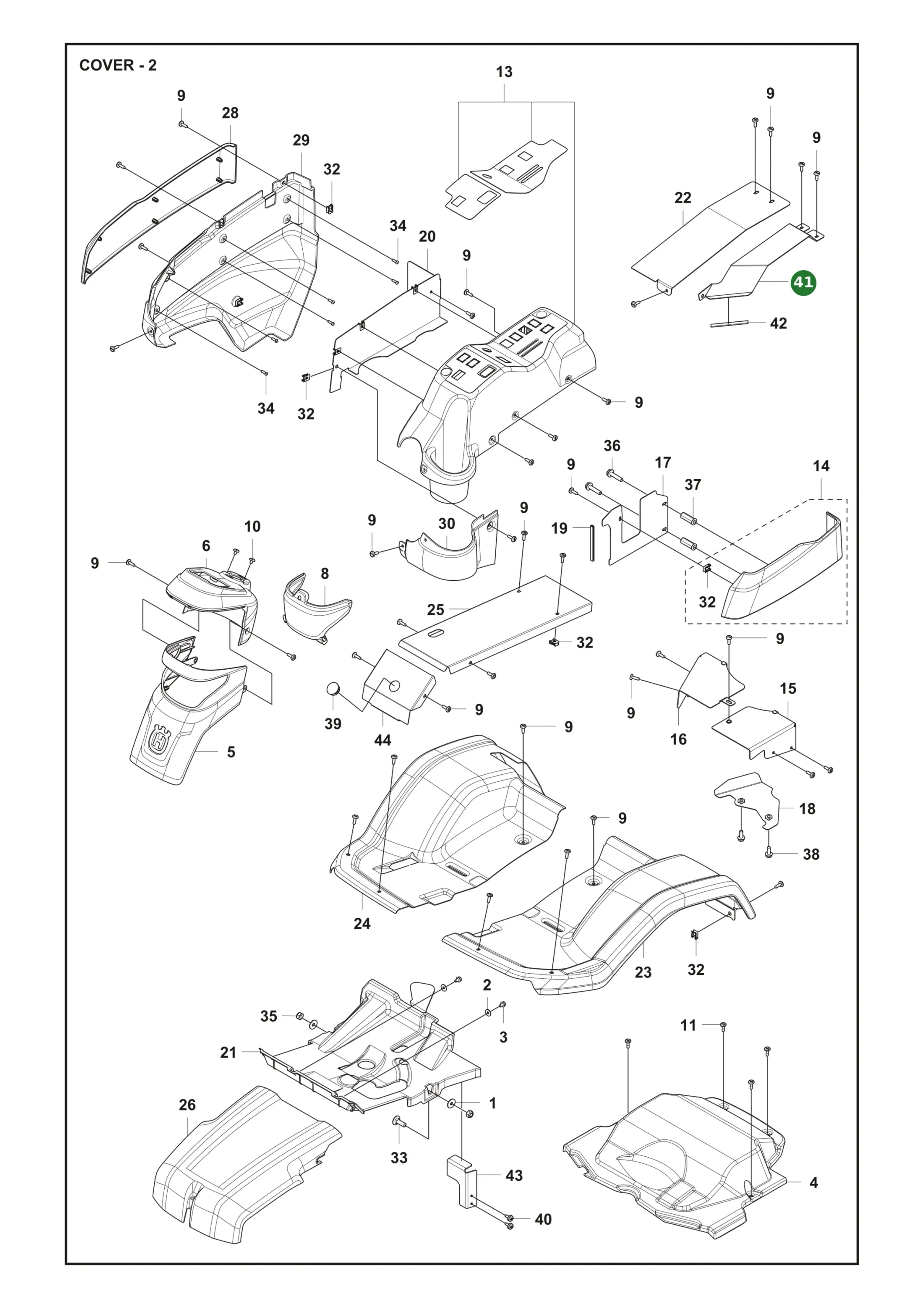 Position im Ersatzteilkatalog