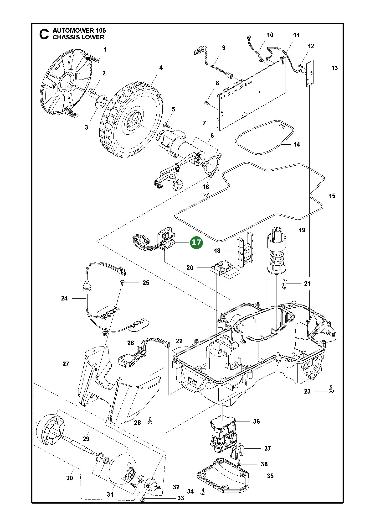 Position im Ersatzteilkatalog