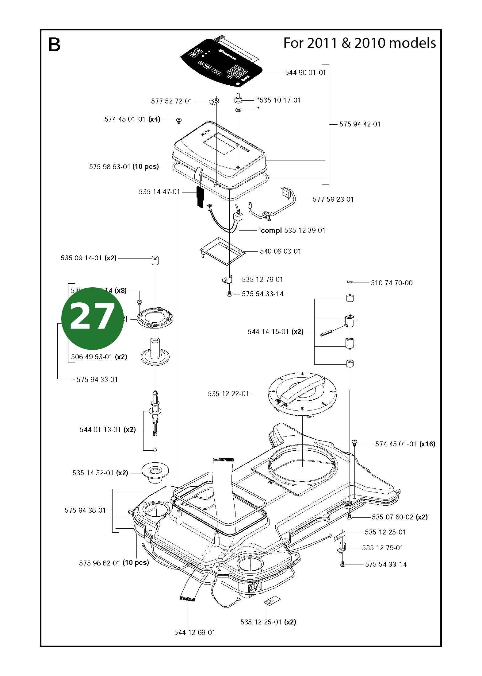 Position im Ersatzteilkatalog