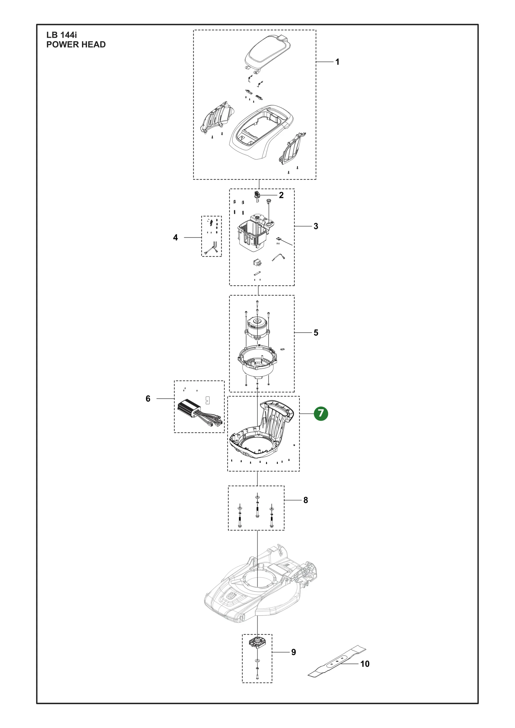 Position im Ersatzteilkatalog