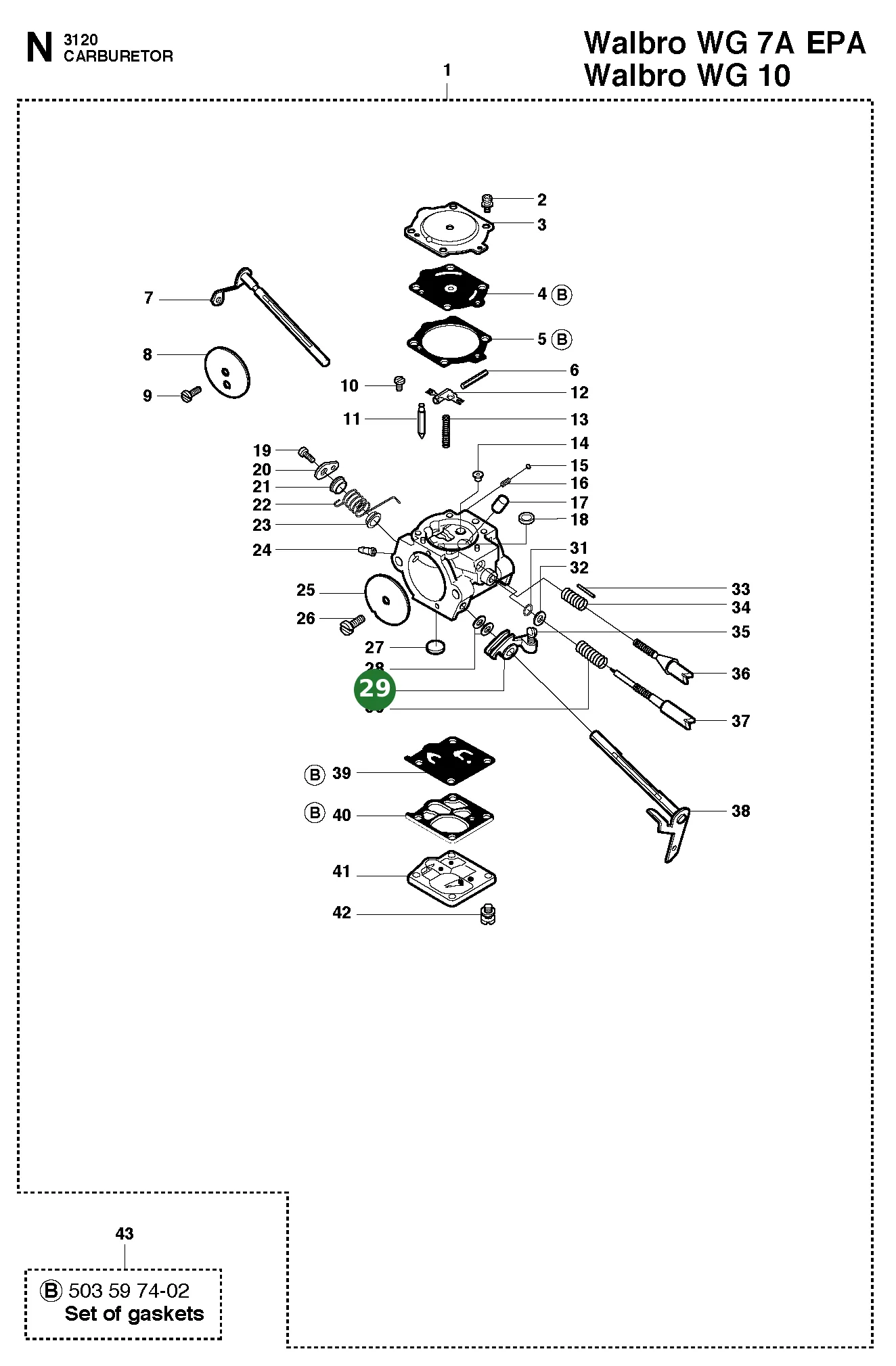 Position im Ersatzteilkatalog
