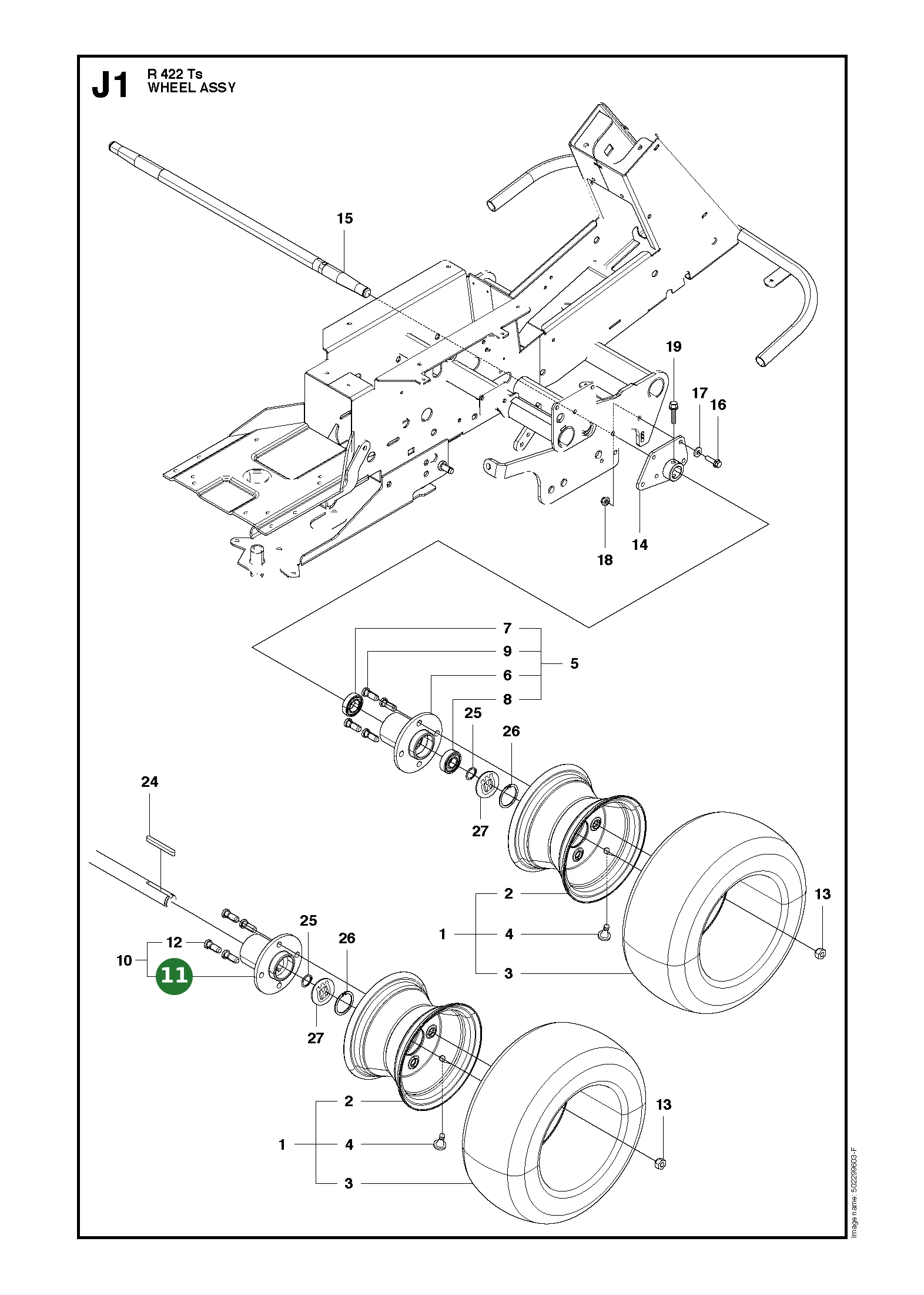 Position im Ersatzteilkatalog